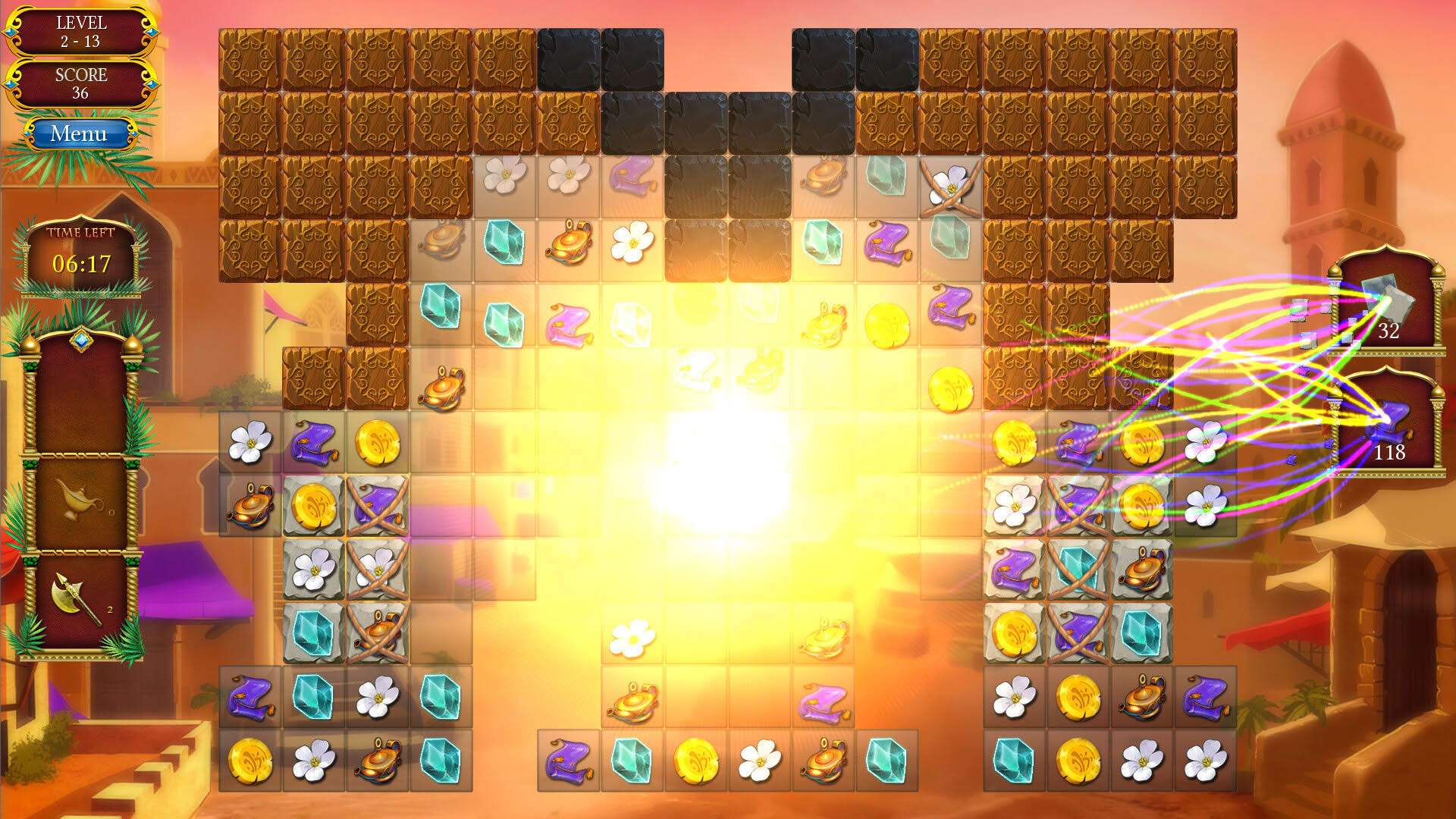 Screenshot for Amanda's Magic Book 6: Aladdin's Magic Lamp