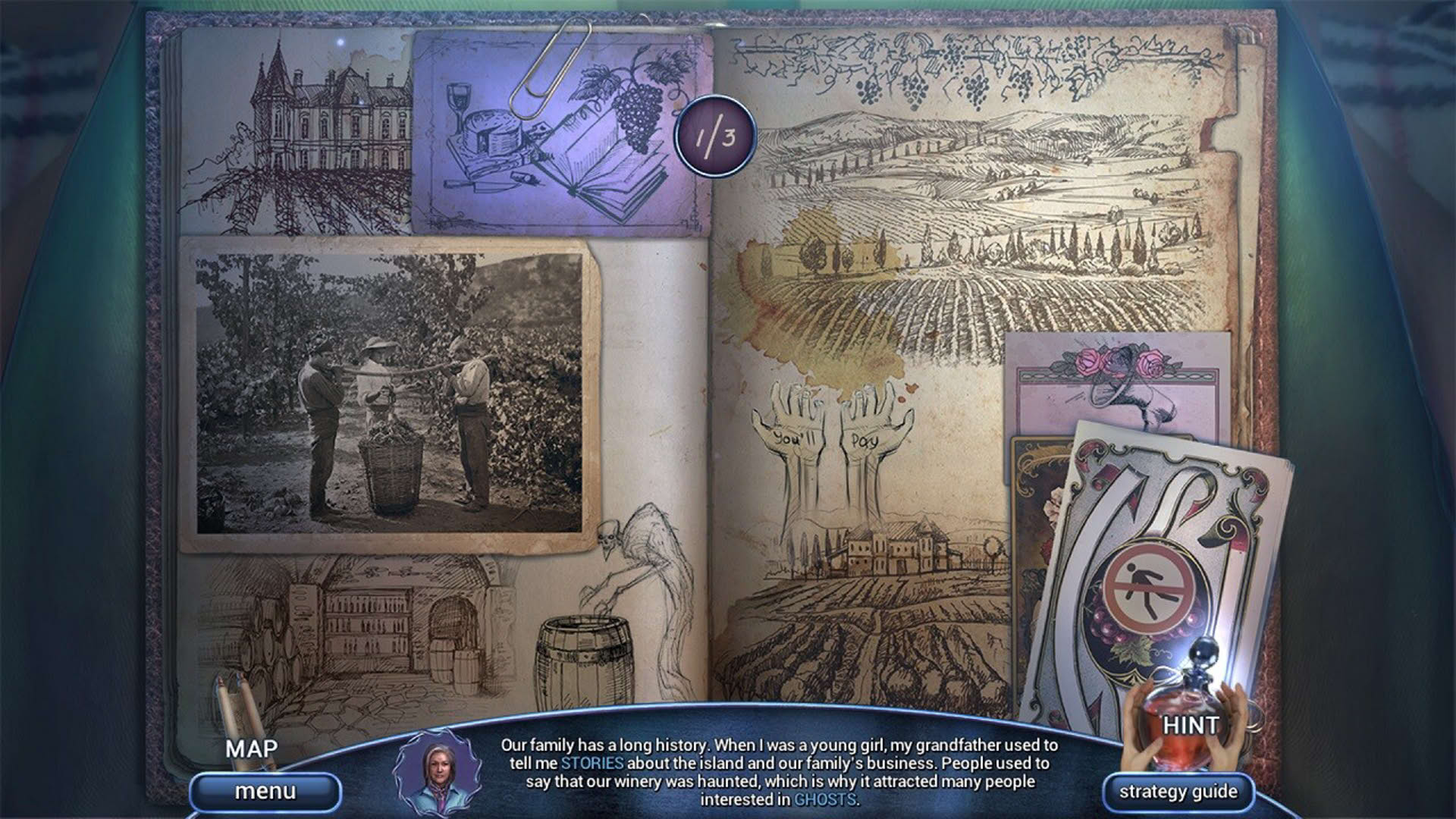 Screenshot for Paranormal Files: Price of a Secret - Collector's Edition