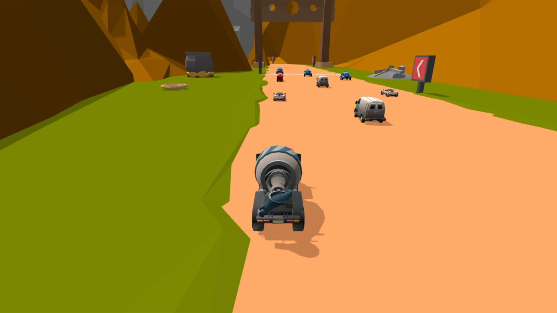 Screenshot for Super Kids Racing