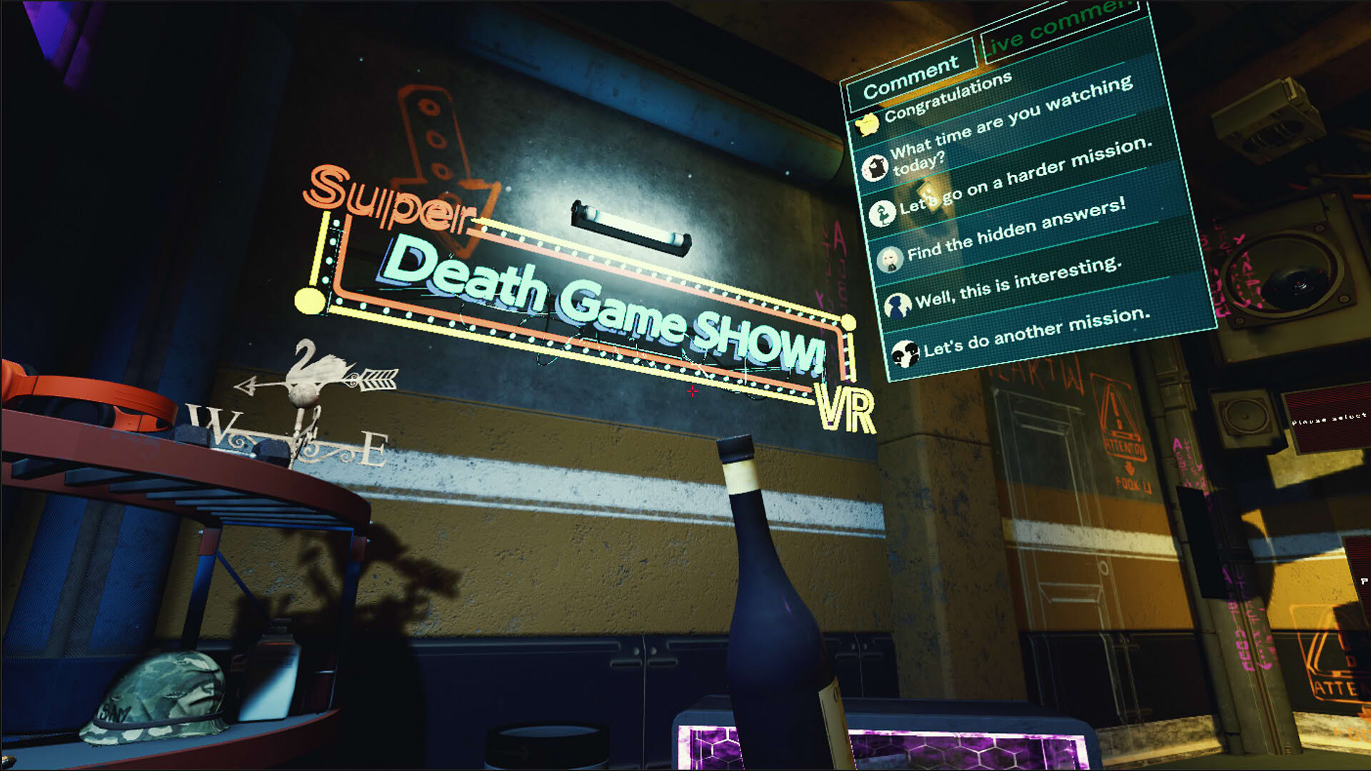 Screenshot for Super Death Game Show! VR