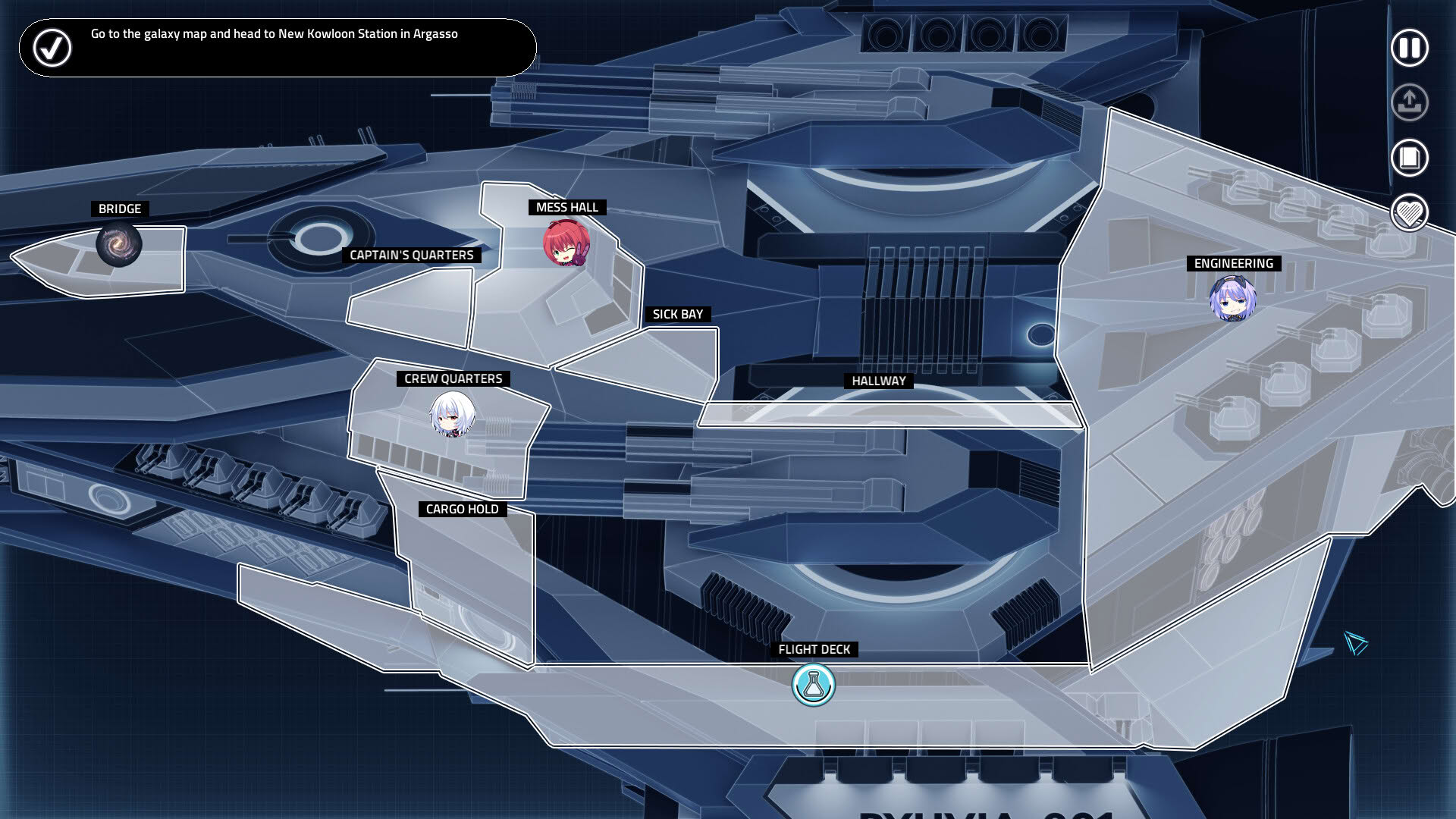 Screenshot for Sunrider 4: The Captain's Return