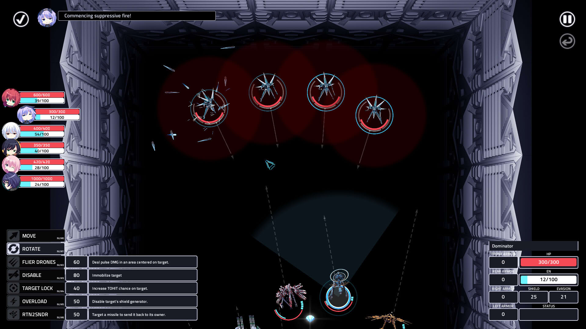 Screenshot for Sunrider 4: The Captain's Return