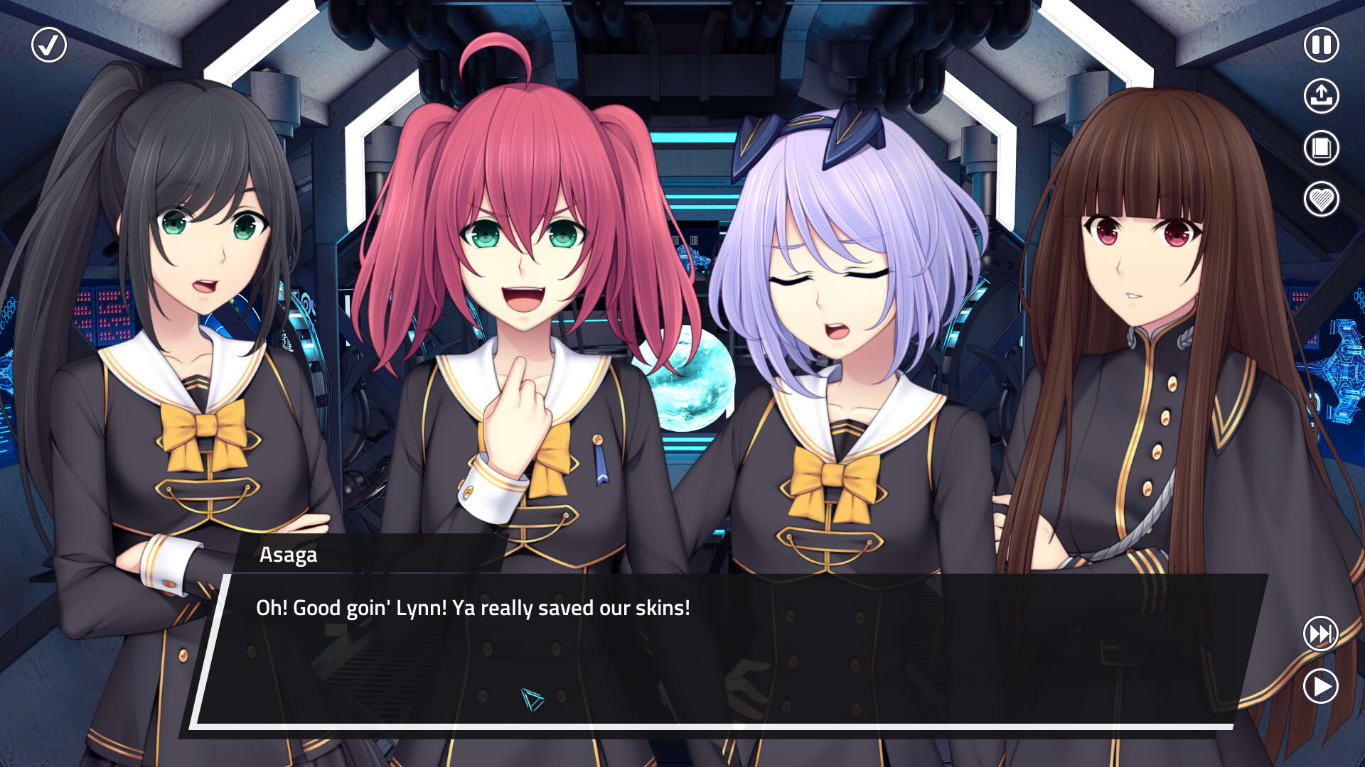 Screenshot for Sunrider 4: The Captain's Return