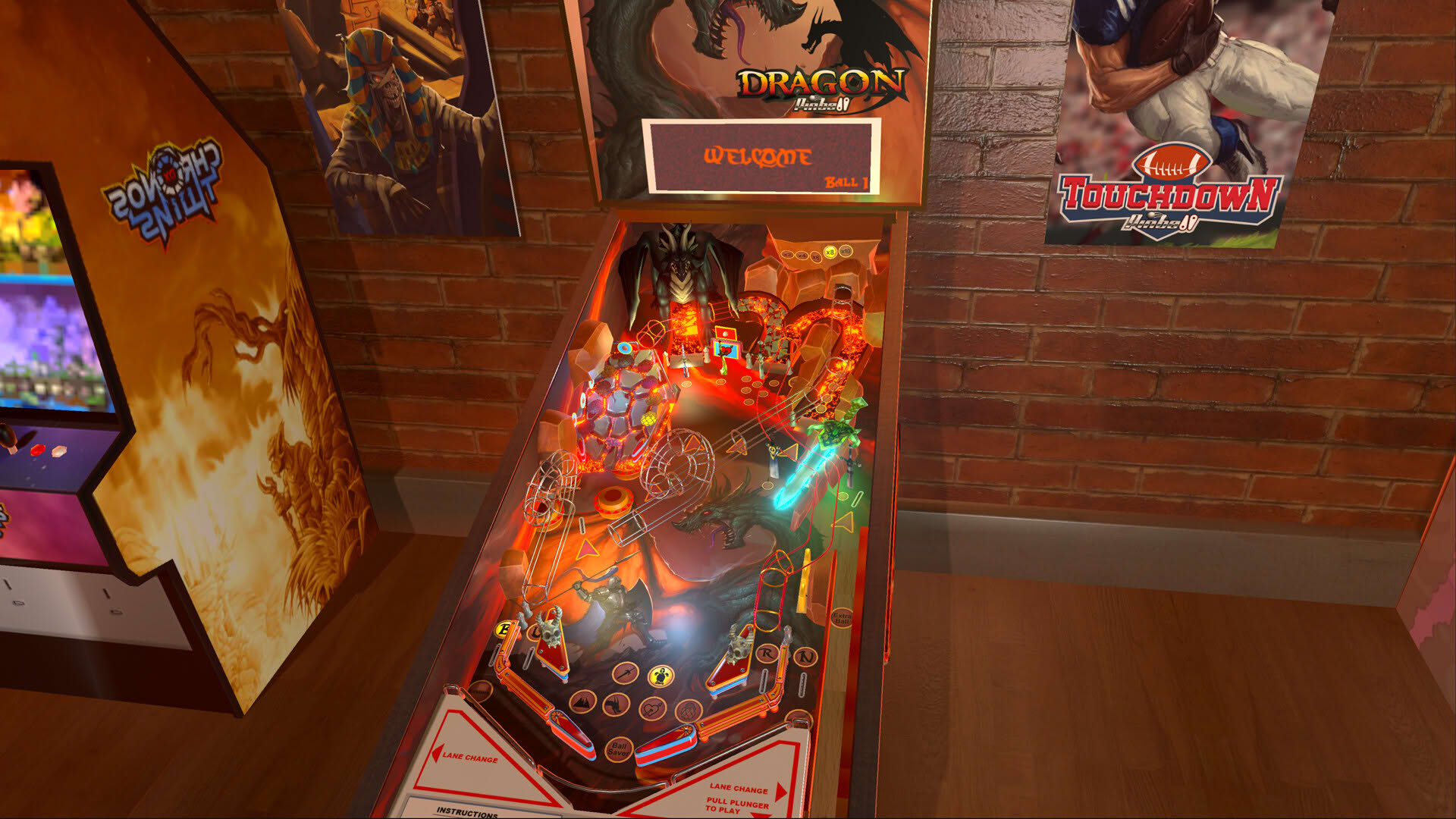 Screenshot for Dragon Pinball