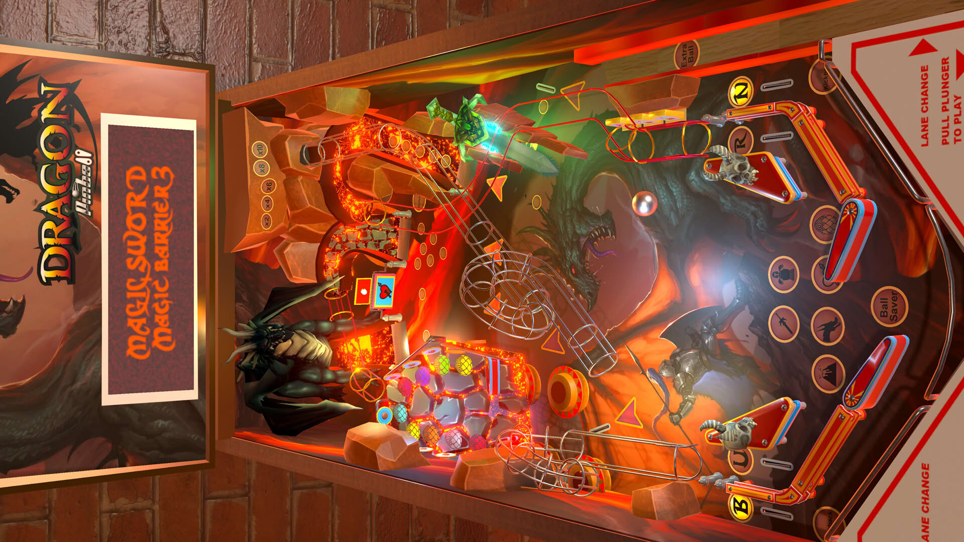 Screenshot for Dragon Pinball