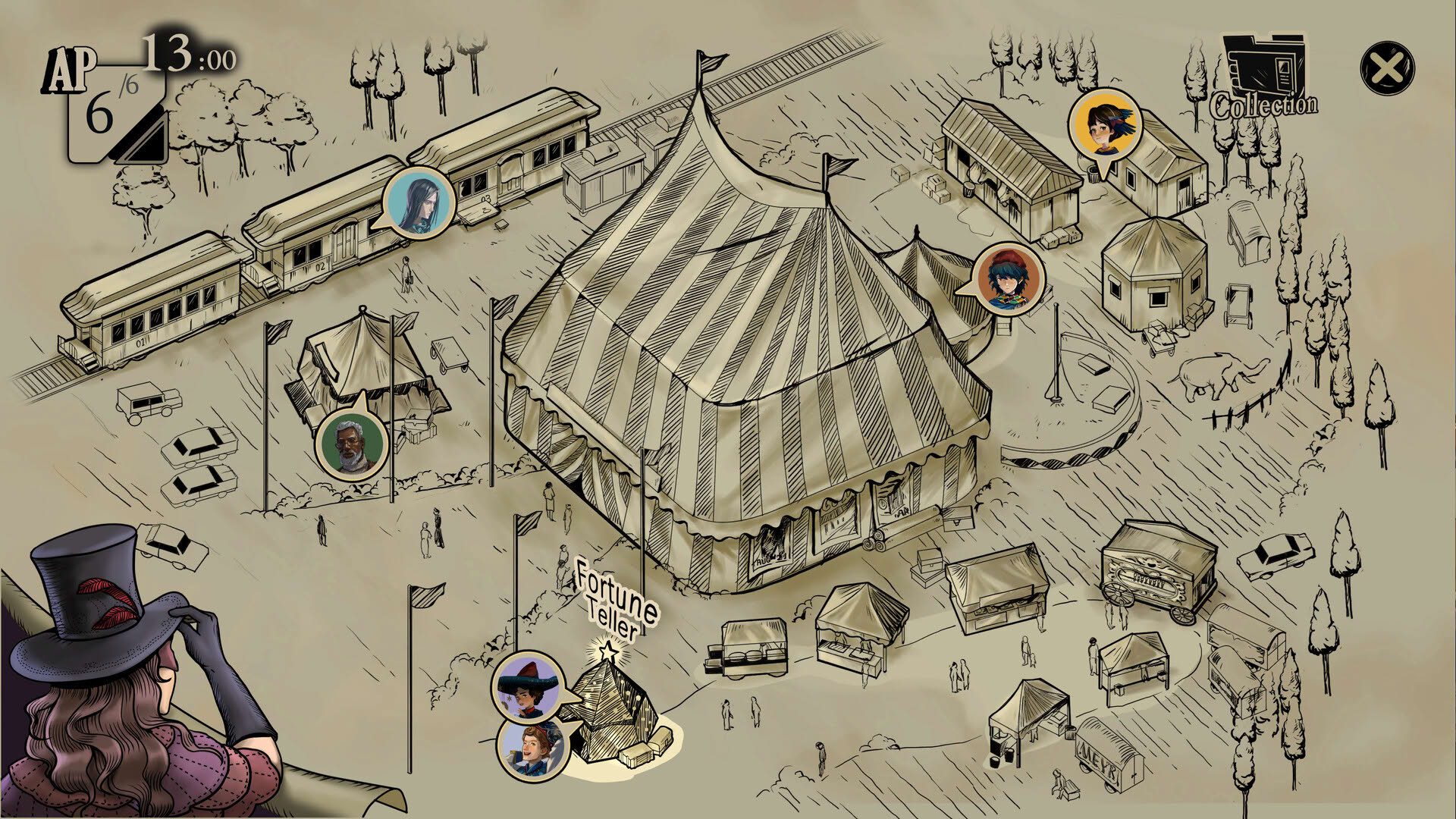 Screenshot for Death Trick: Double Blind