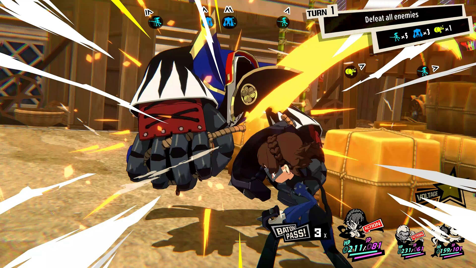 Screenshot for Persona 5 Tactica