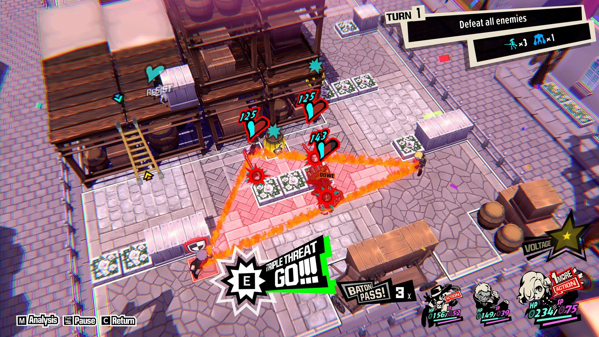 Screenshot for Persona 5 Tactica