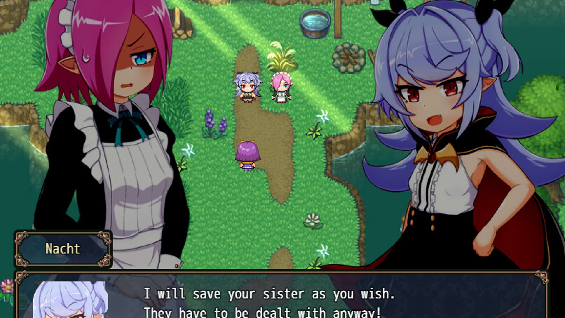 Screenshot for Nacht-sama is quitting being the demon king!