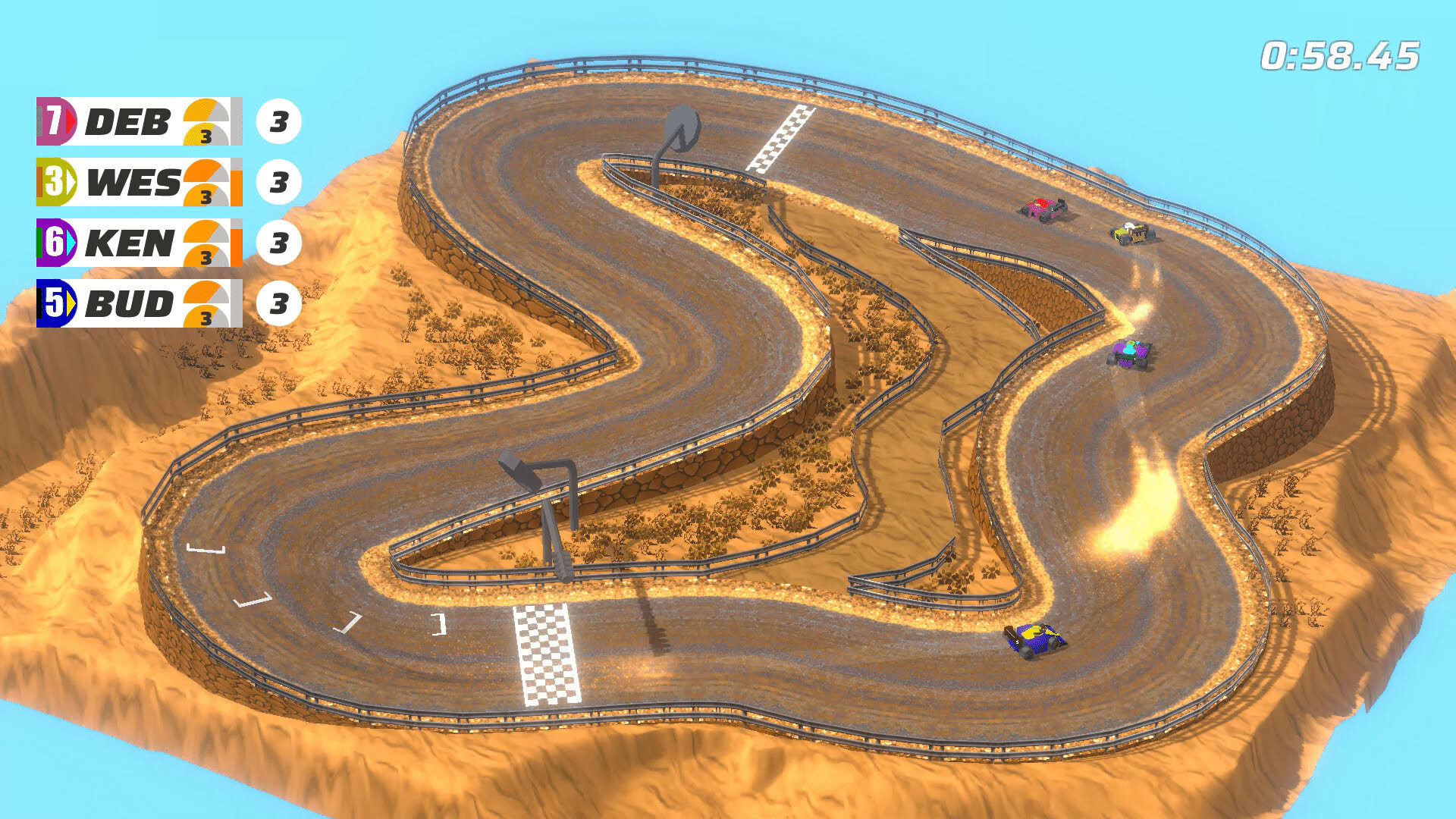 Screenshot for Crashy Laps