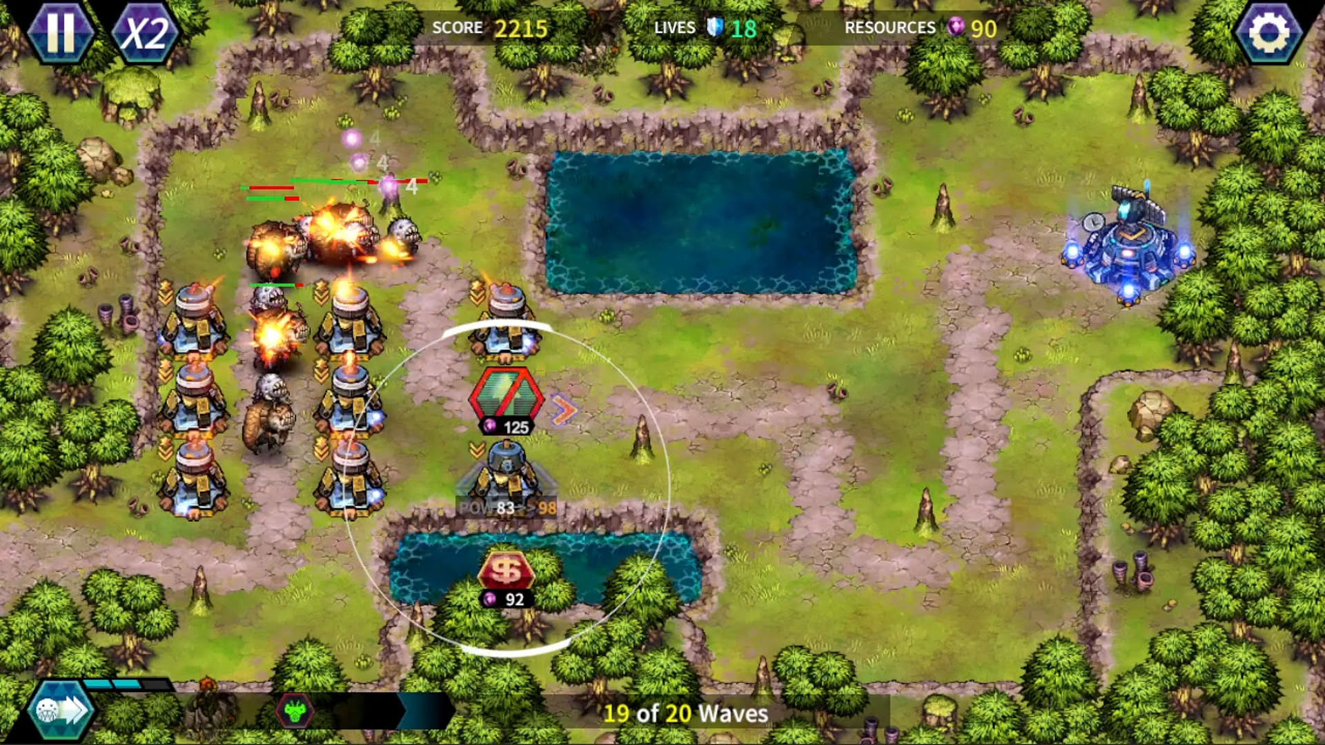Screenshot for Tower Defense: Infinite War