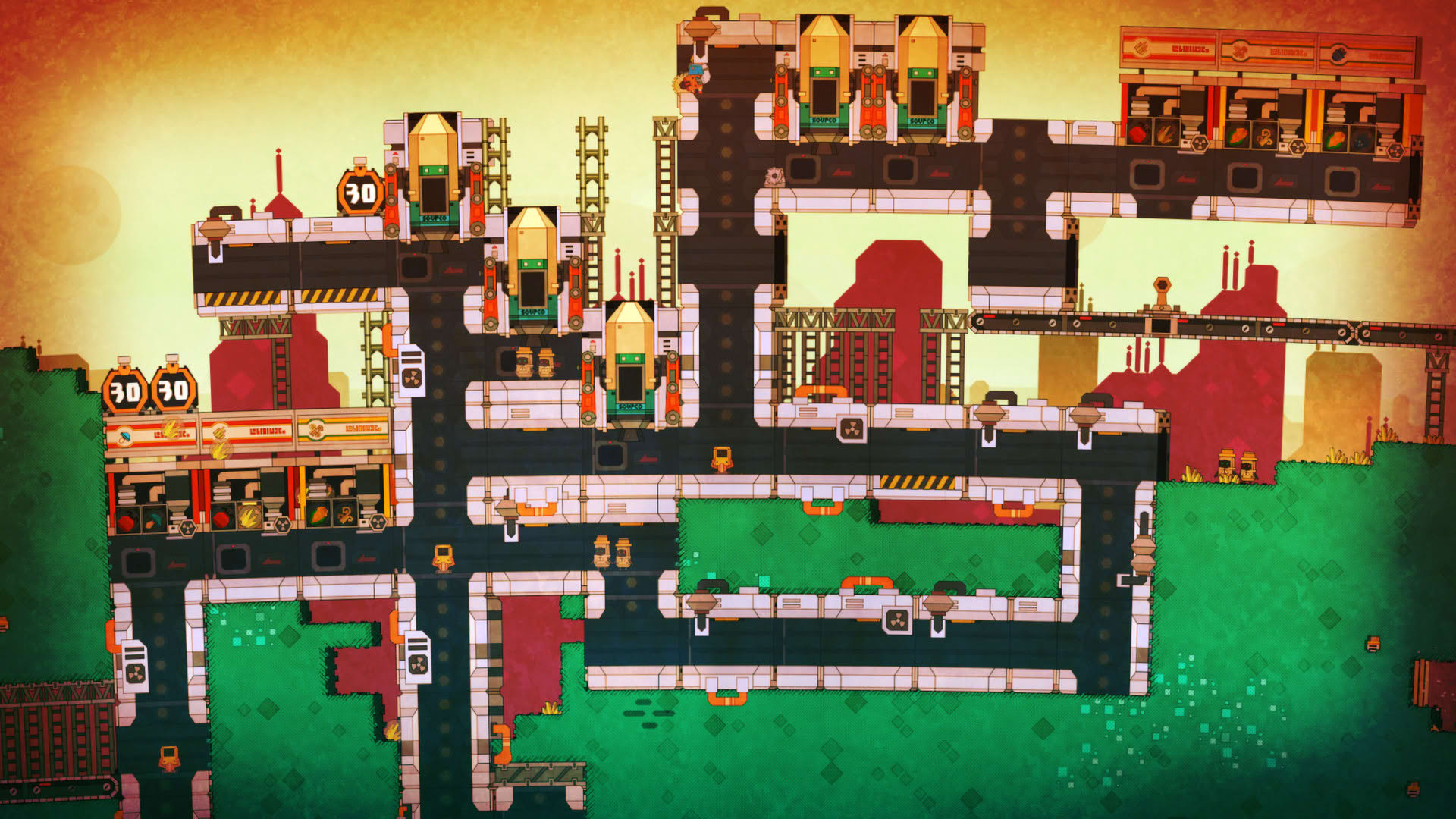 Screenshot for PixelJunk Nom Nom Galaxy