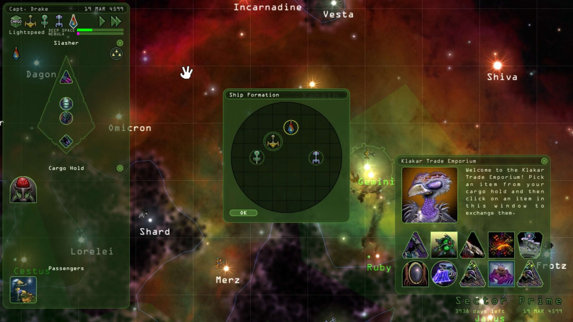 Screenshot for Weird Worlds: Return to Infinite Space