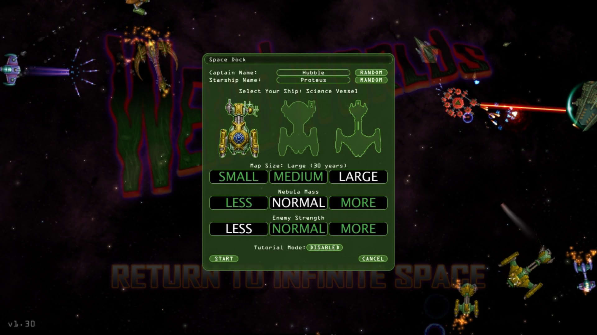 Screenshot for Weird Worlds: Return to Infinite Space
