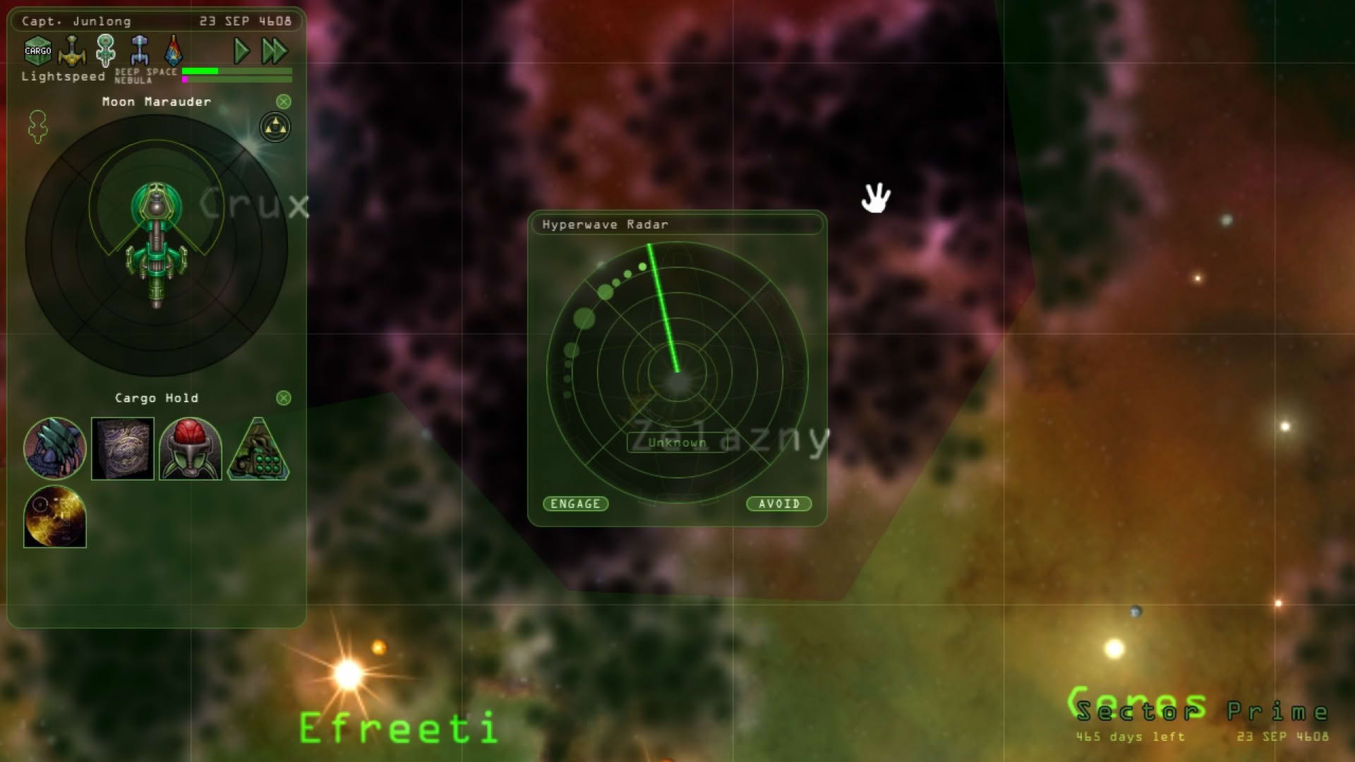 Screenshot for Weird Worlds: Return to Infinite Space