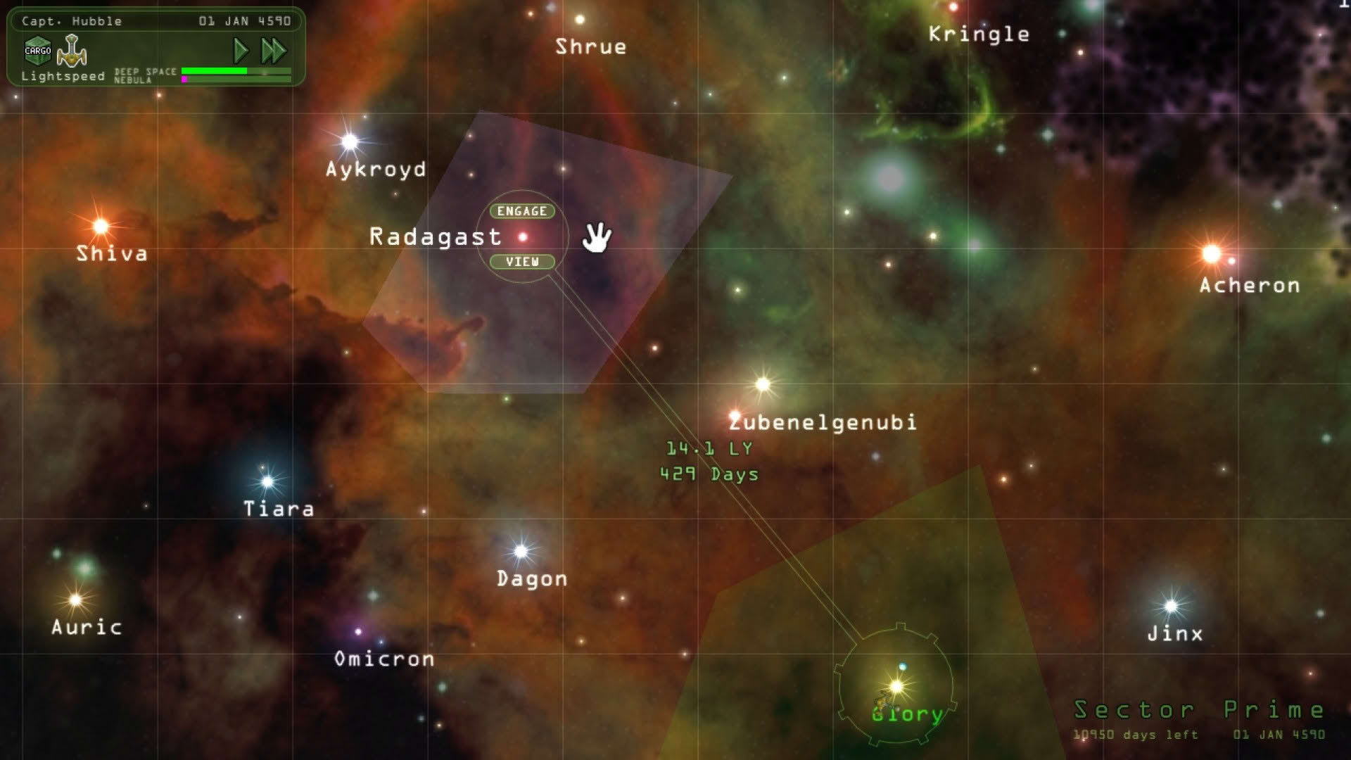 Screenshot for Weird Worlds: Return to Infinite Space