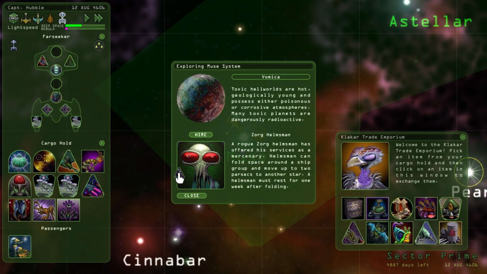 Screenshot for Weird Worlds: Return to Infinite Space