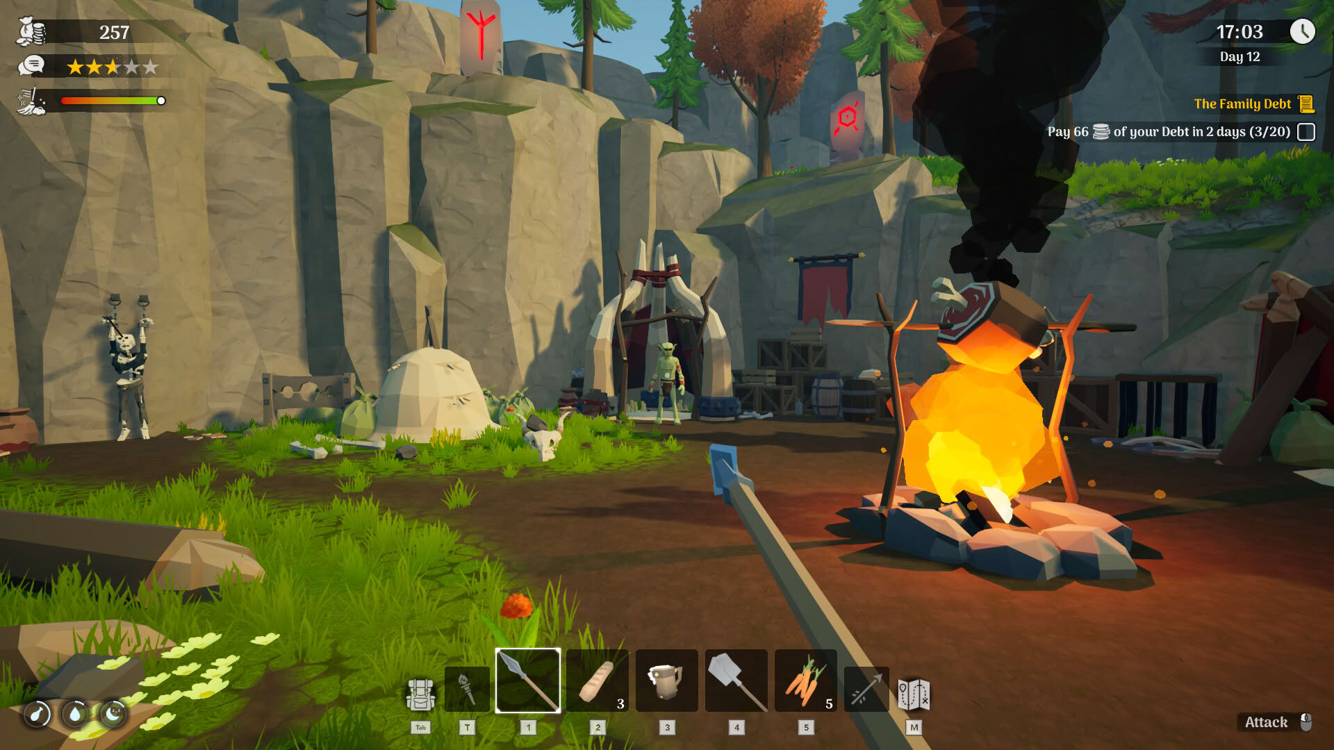 Screenshot for Cozy Keep: Farm, Craft, Manage
