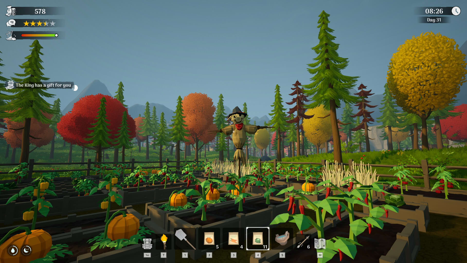 Screenshot for Cozy Keep: Farm, Craft, Manage