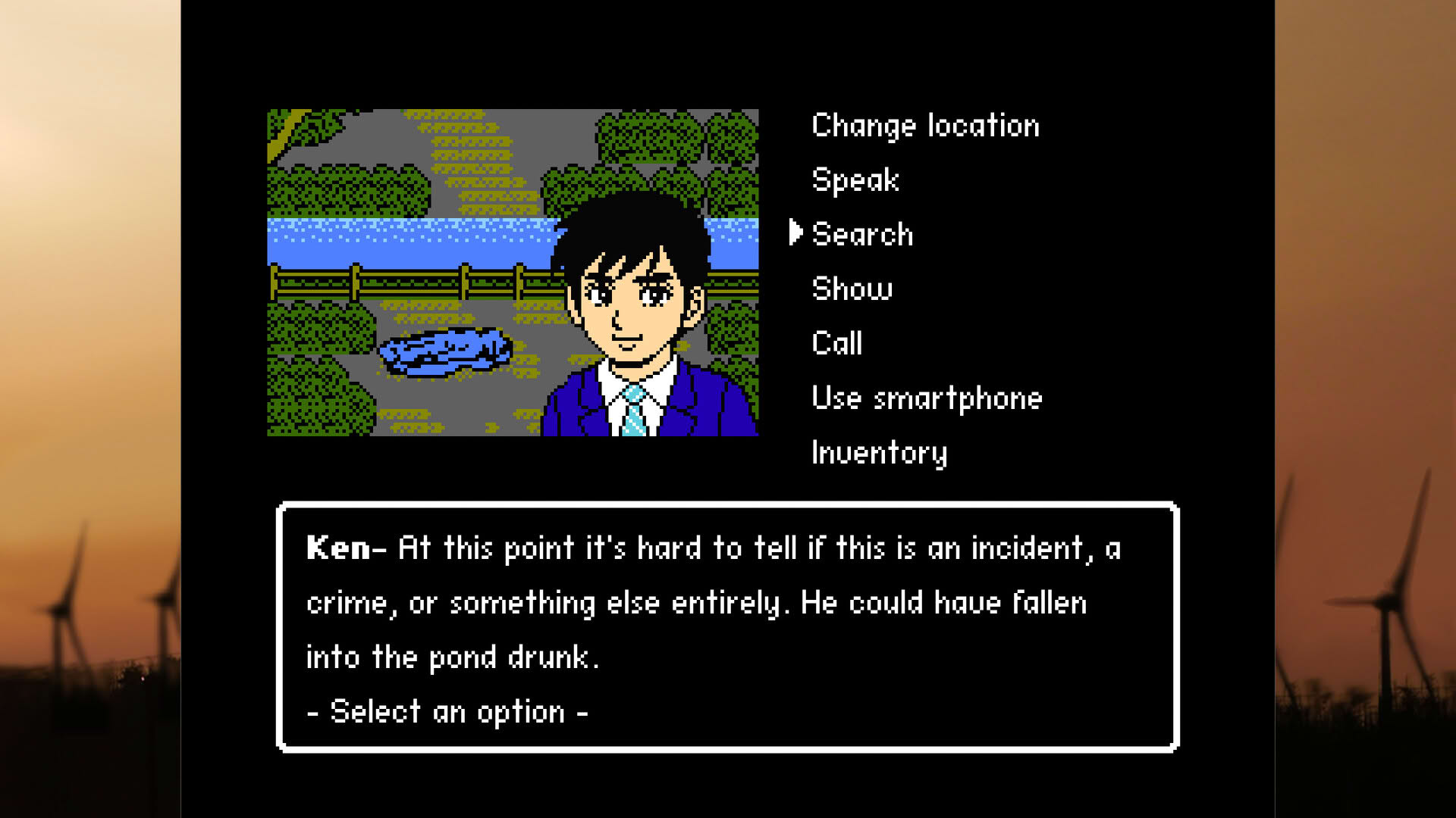 Screenshot for Retro Mystery Club Vol.1: The Ise-Shima Case
