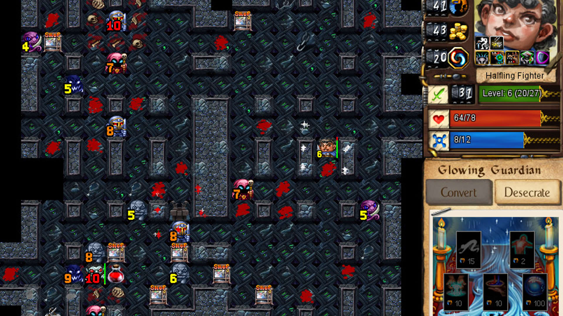 Screenshot for Desktop Dungeons