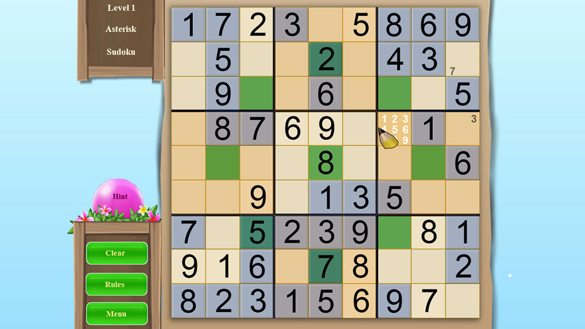 Screenshot for Sudoku Vacation 2