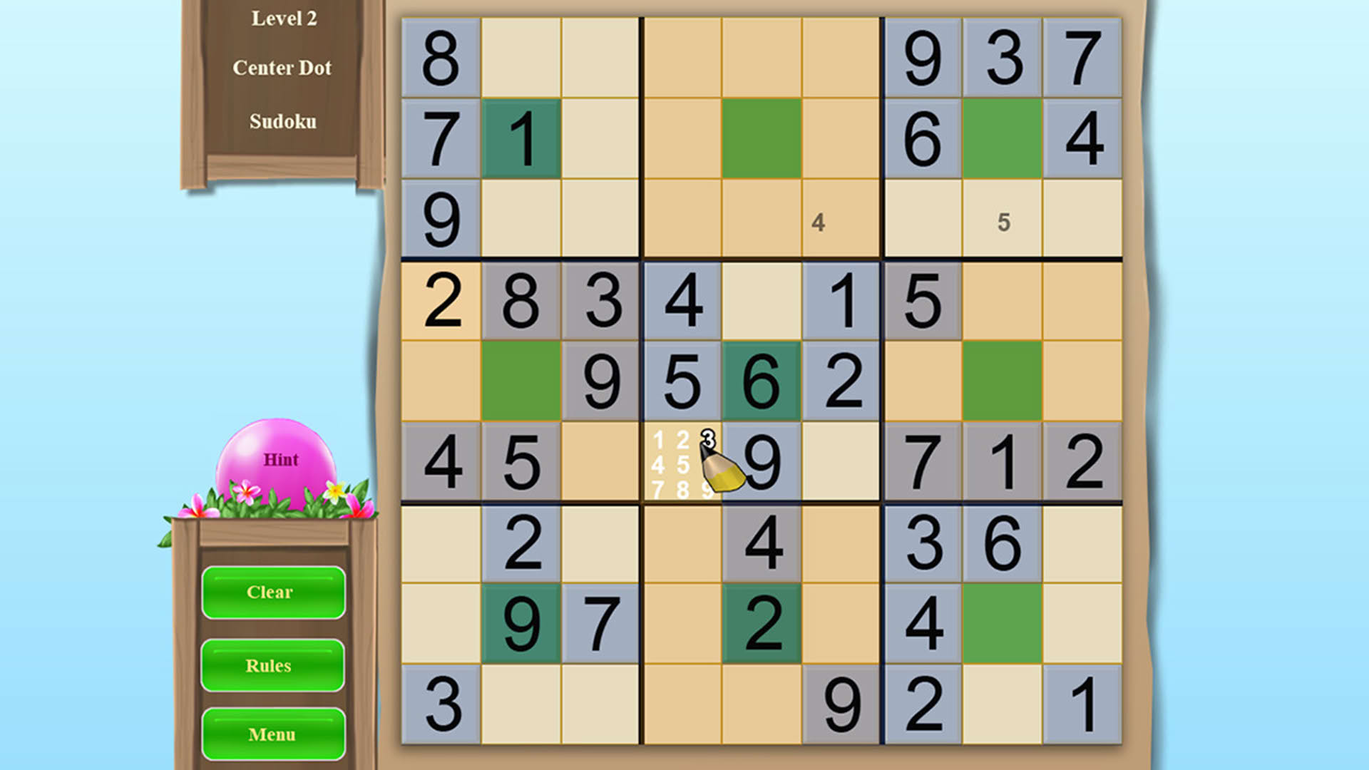 Screenshot for Sudoku Vacation 2