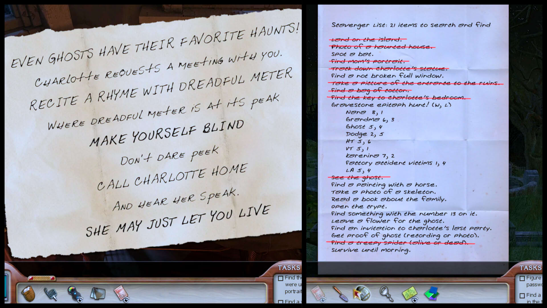 Screenshot for Nancy Drew: The Ghost of Thornton Hall