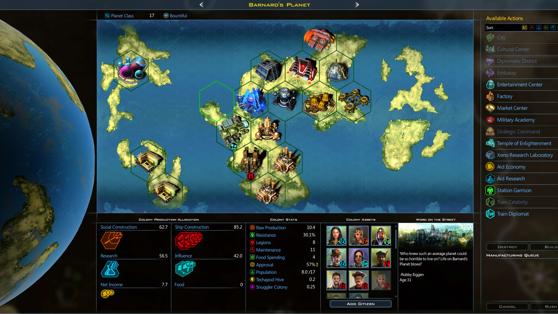 Screenshot for Galactic Civilizations III