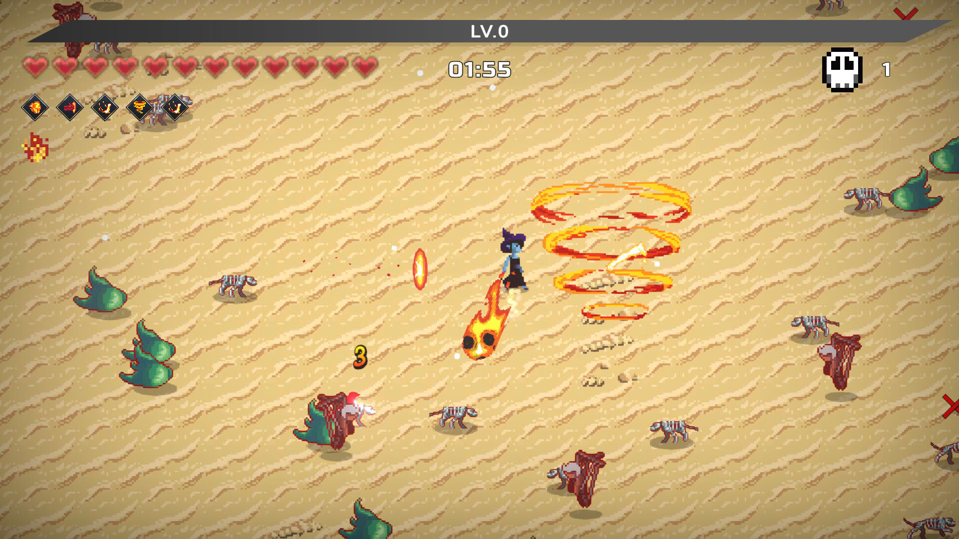 Screenshot for Elemental Survivors: Roguelike