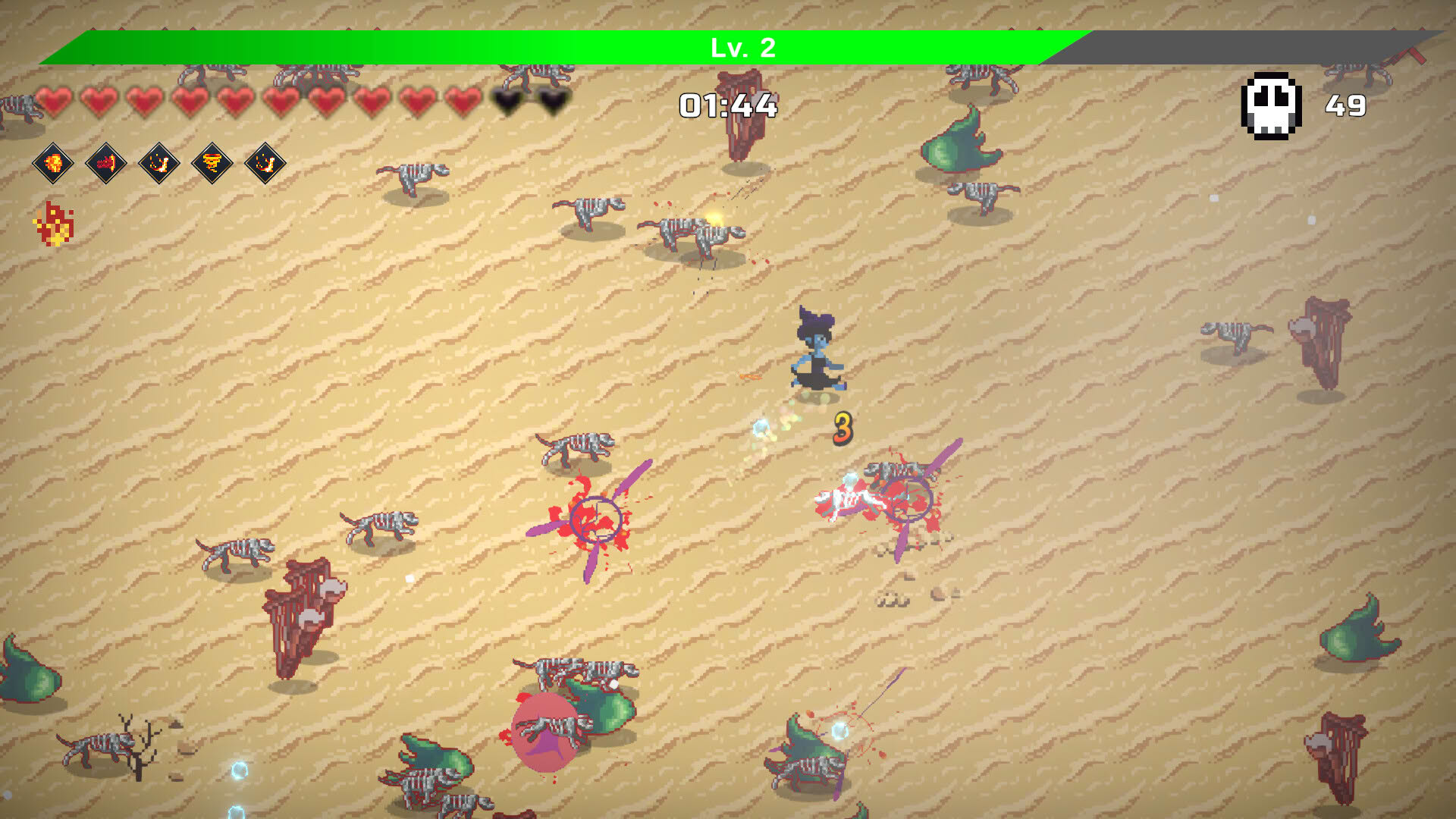 Screenshot for Elemental Survivors: Roguelike