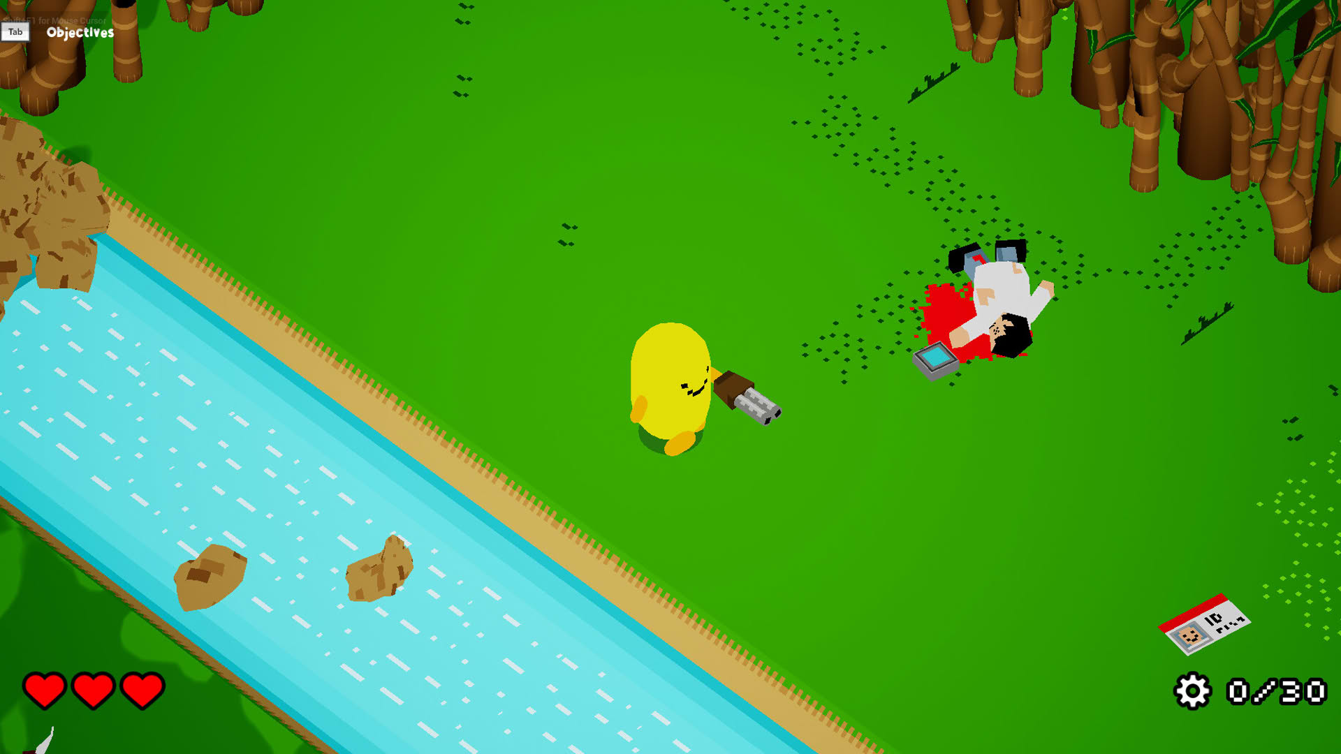 Screenshot for Luckily, My Arm is a Shotgun