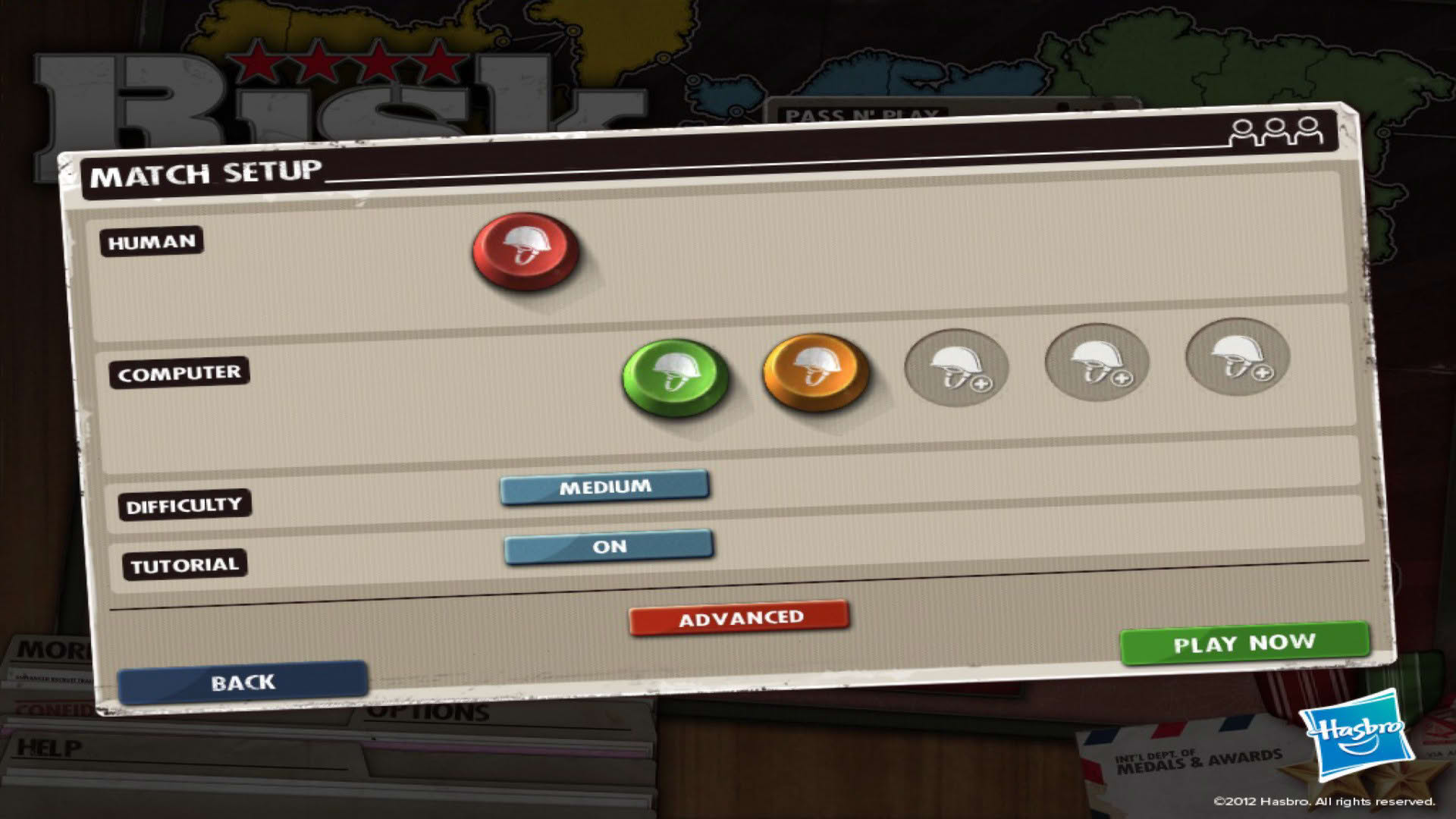 Screenshot for Risk