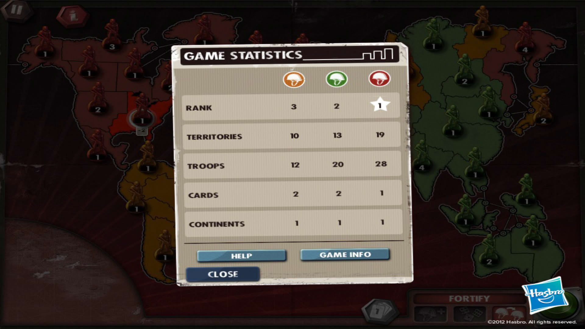 Screenshot for Risk