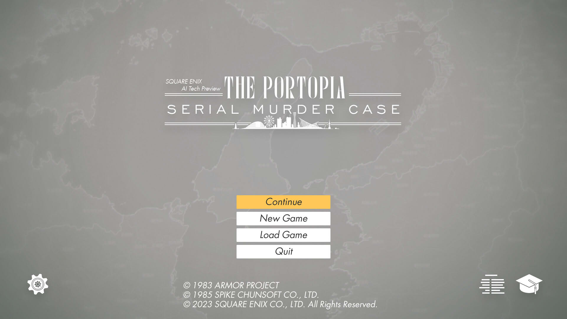 Screenshot for Square Enix AI Tech Preview: The Portopia Serial Murder Case