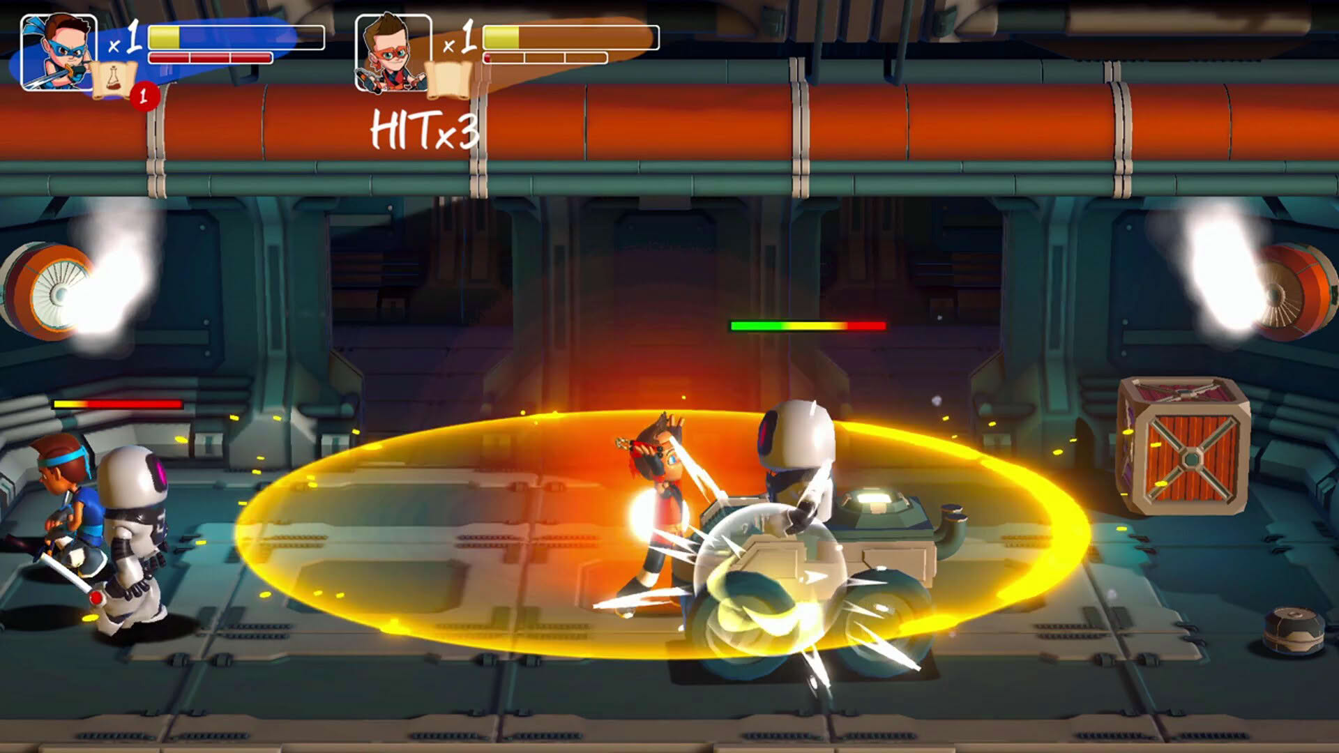 Screenshot for Ninja Kidz: Time Masters
