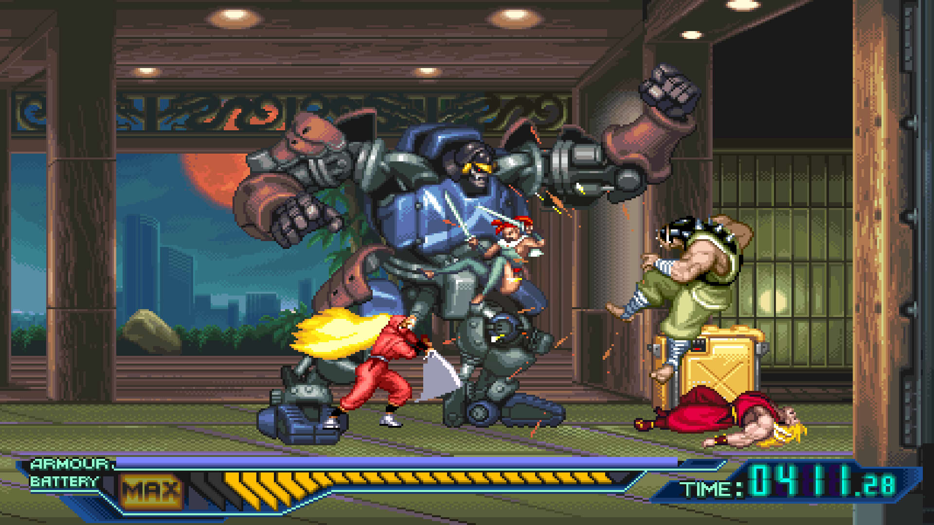 Screenshot for ​The Ninja Saviors: Return of the Warriors