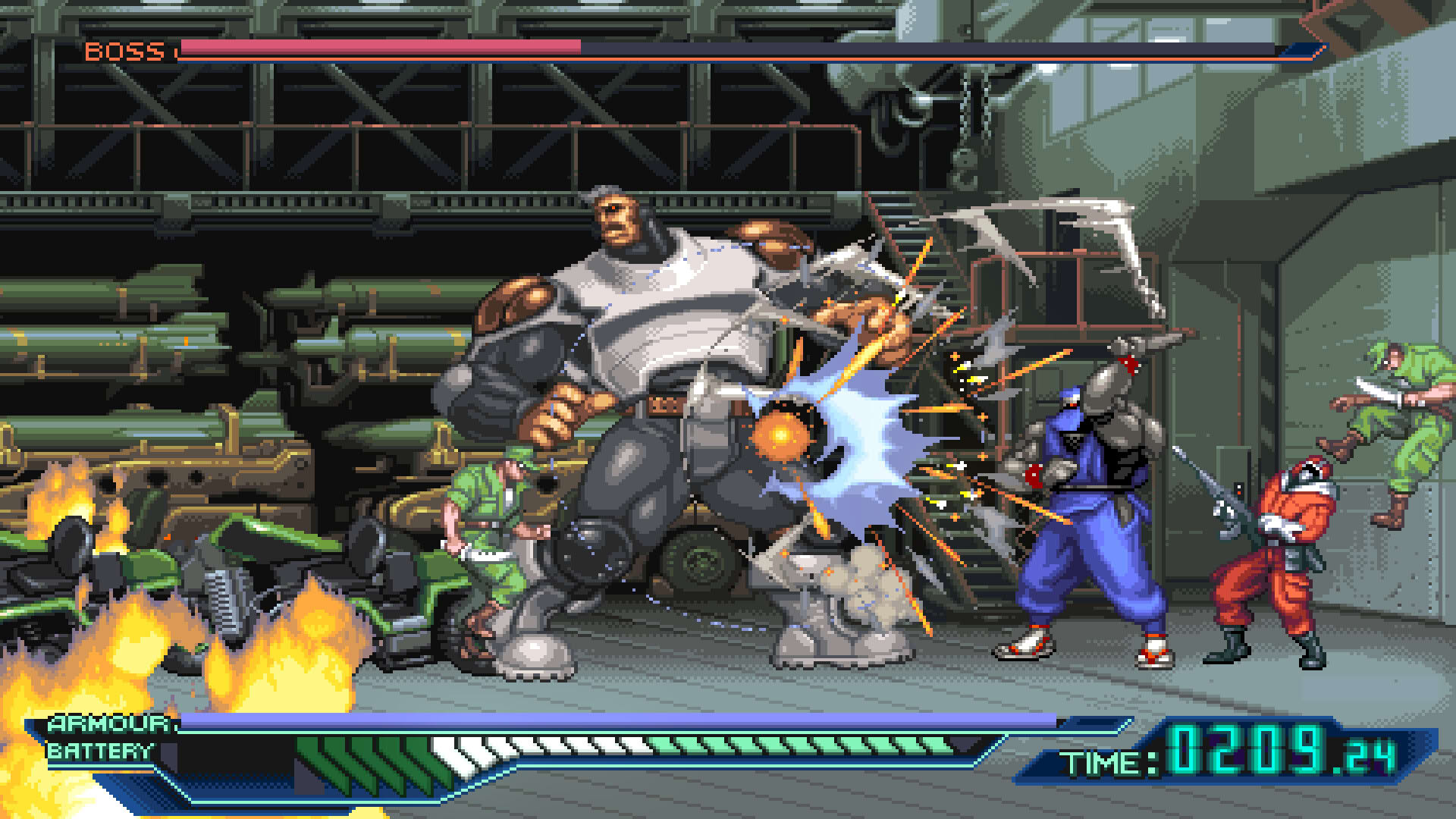 Screenshot for ​The Ninja Saviors: Return of the Warriors