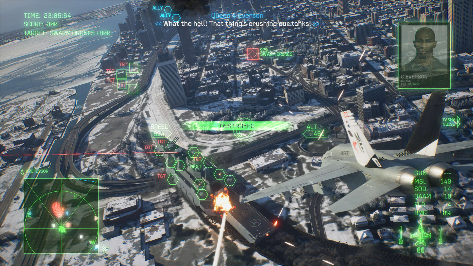 Screenshot for Ace Combat 8: Wings of Theve