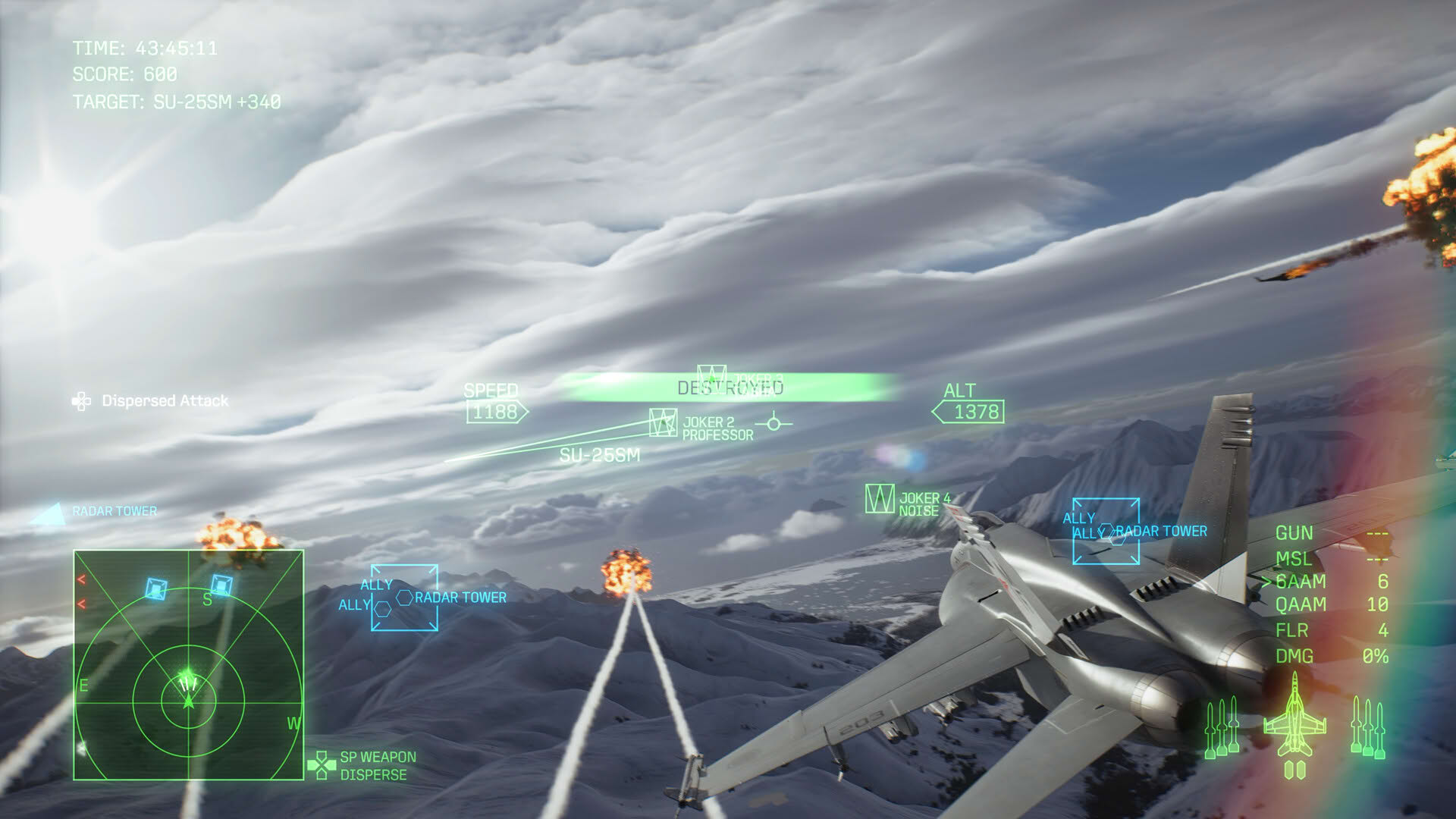 Screenshot for Ace Combat 8: Wings of Theve