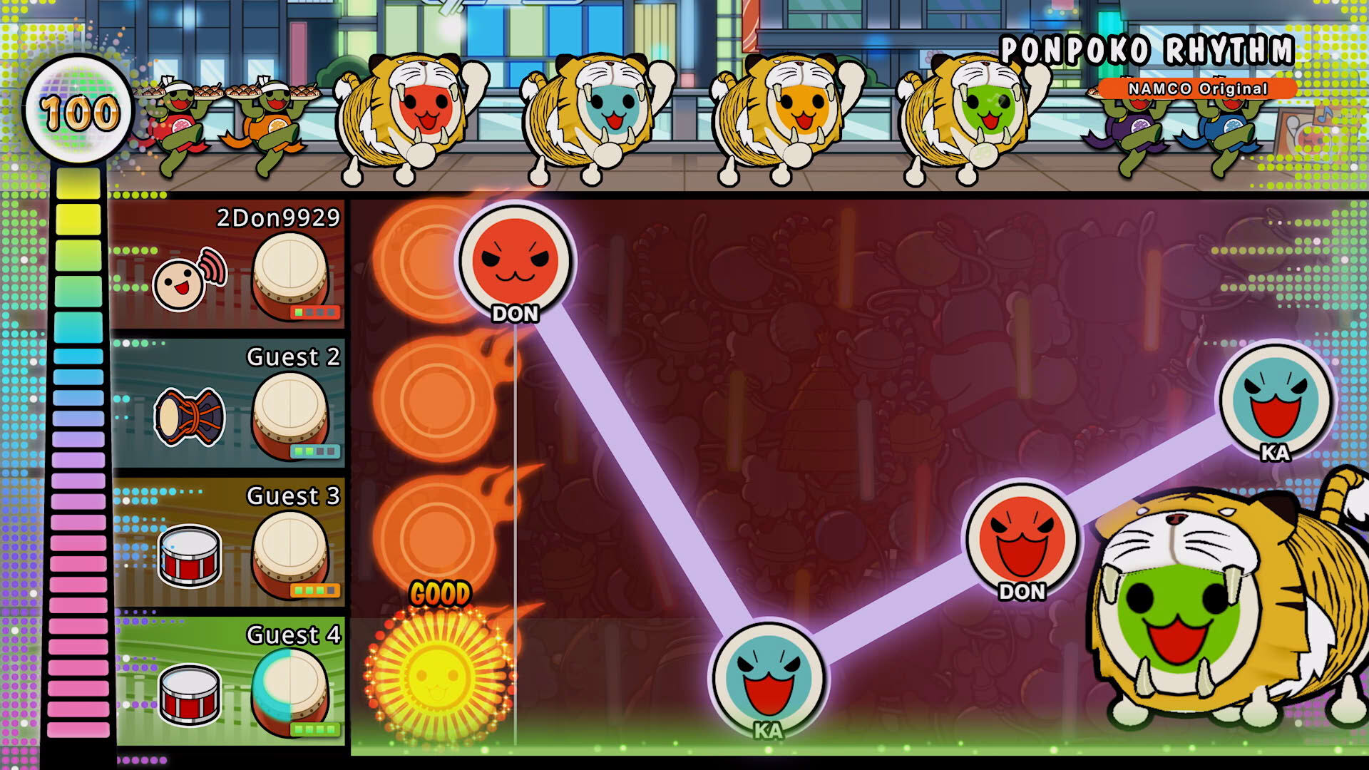 Screenshot for Taiko no Tatsujin: Rhythm Festival