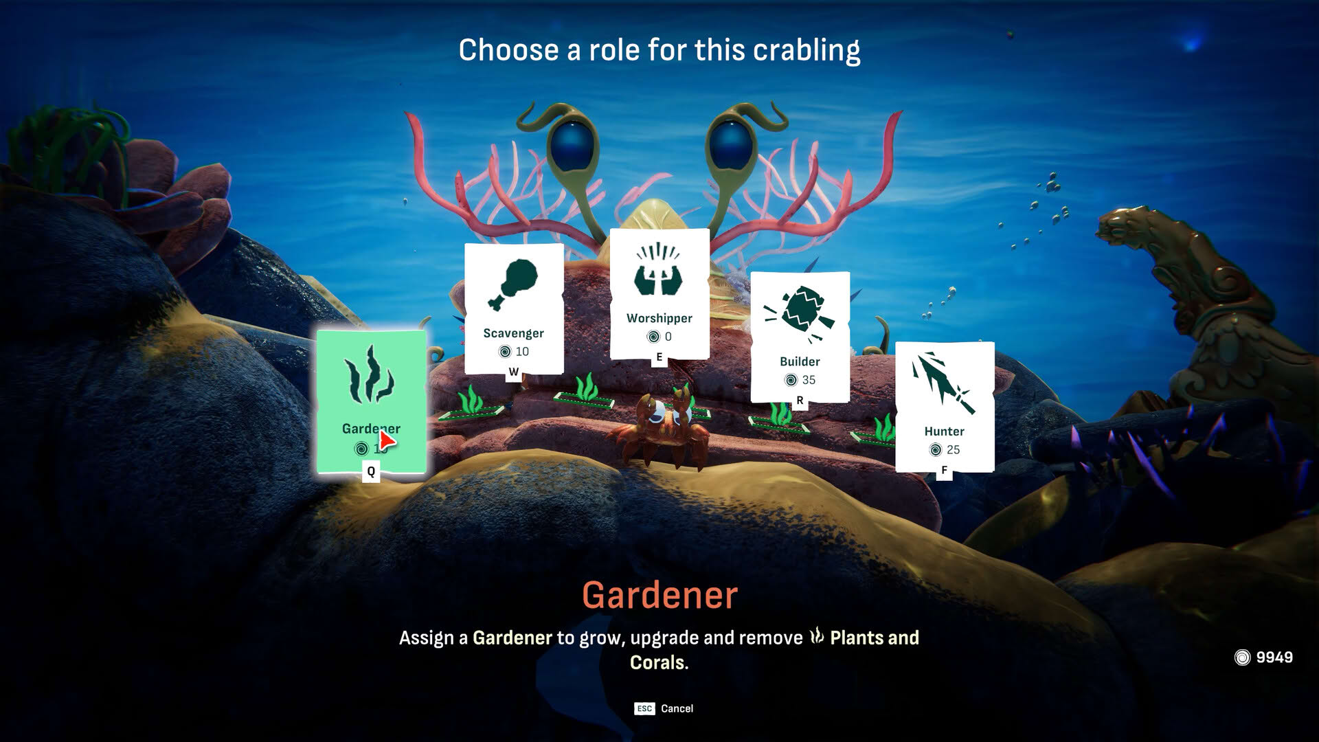 Screenshot for Crab God