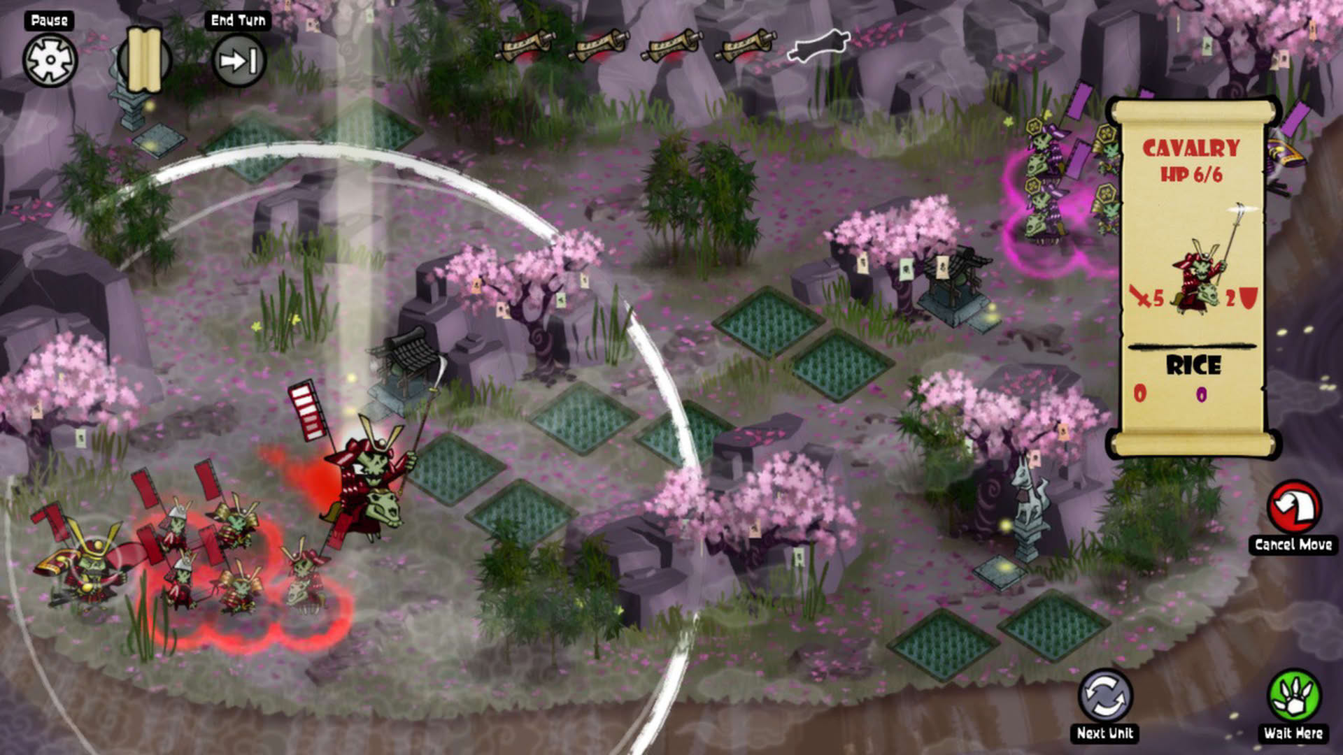 Screenshot for Skulls of the Shogun
