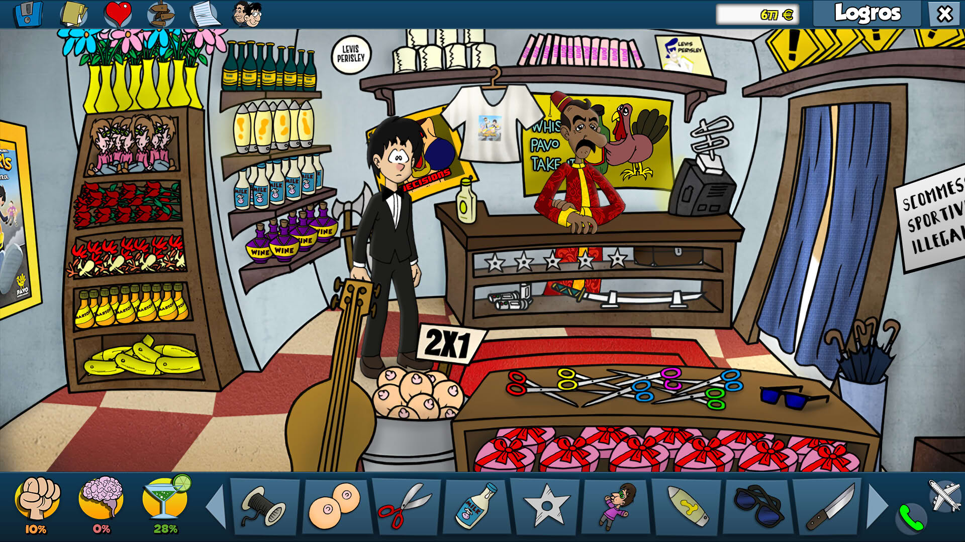 Screenshot for James Peris 2: The Fountain of Eternal Drunkenness