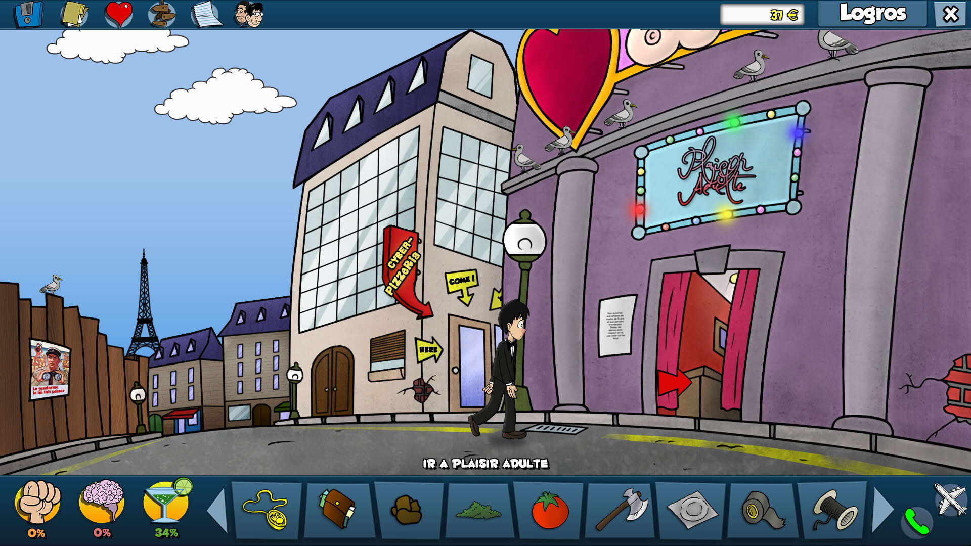 Screenshot for James Peris 2: The Fountain of Eternal Drunkenness