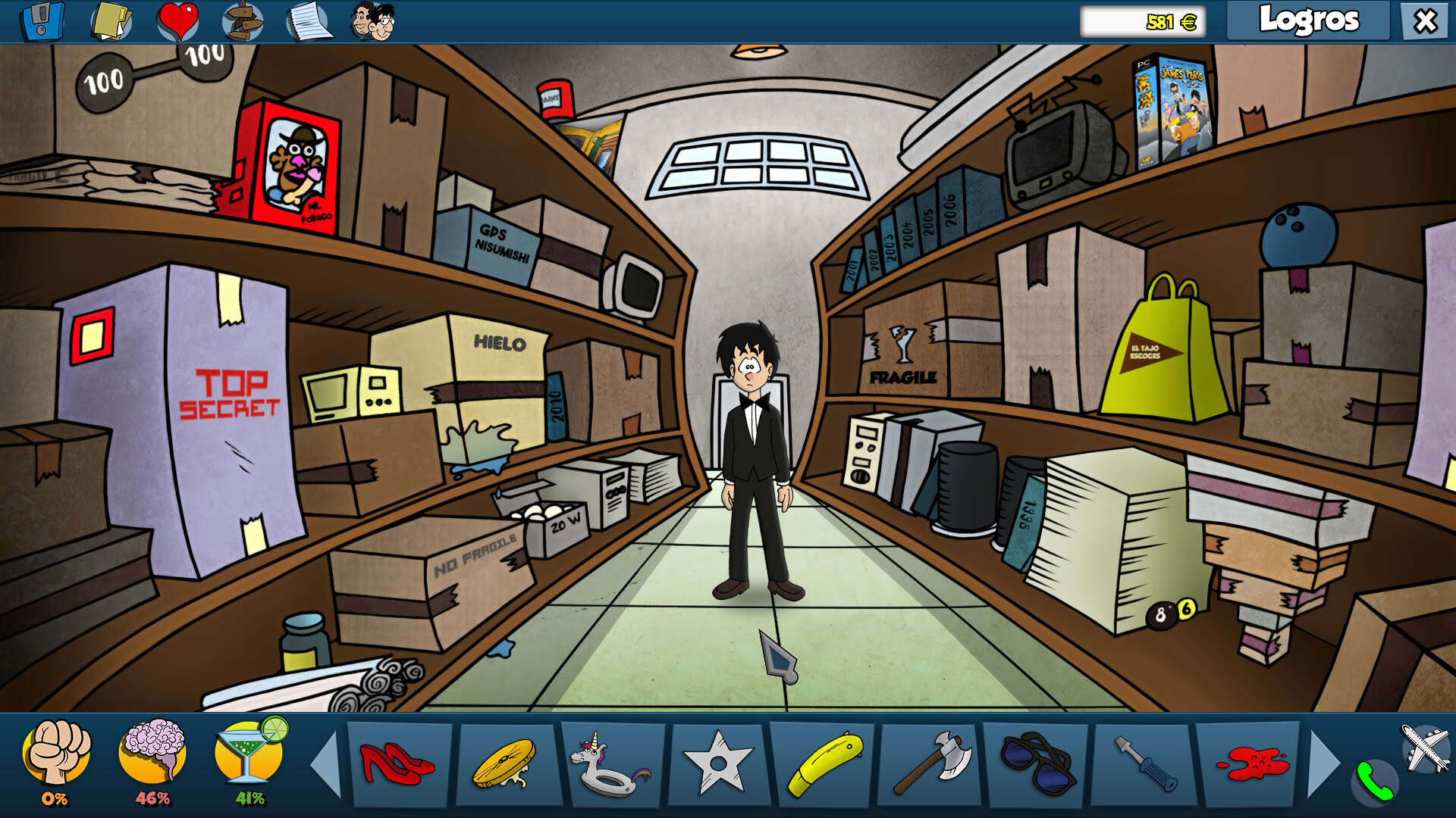 Screenshot for James Peris 2: The Fountain of Eternal Drunkenness