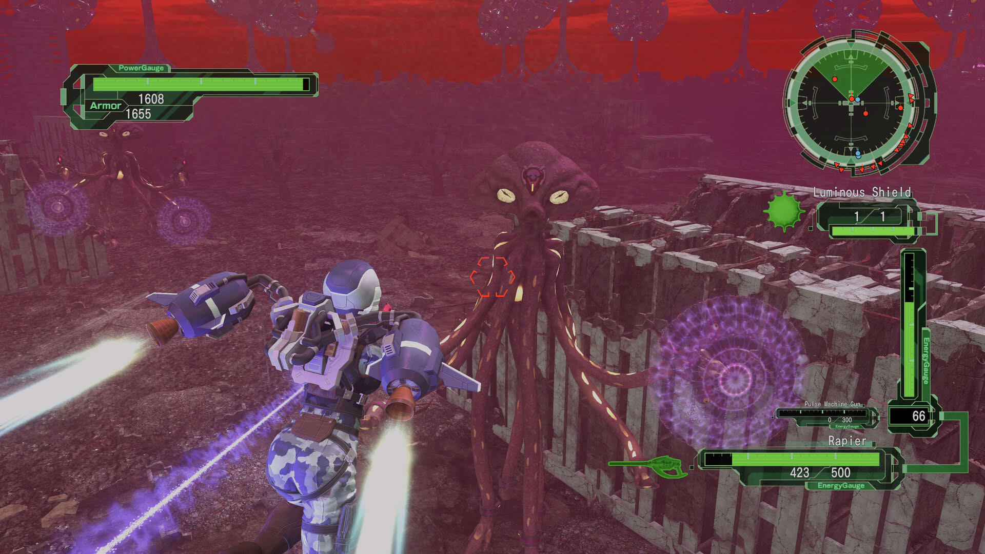 Screenshot for Earth Defense Force 6