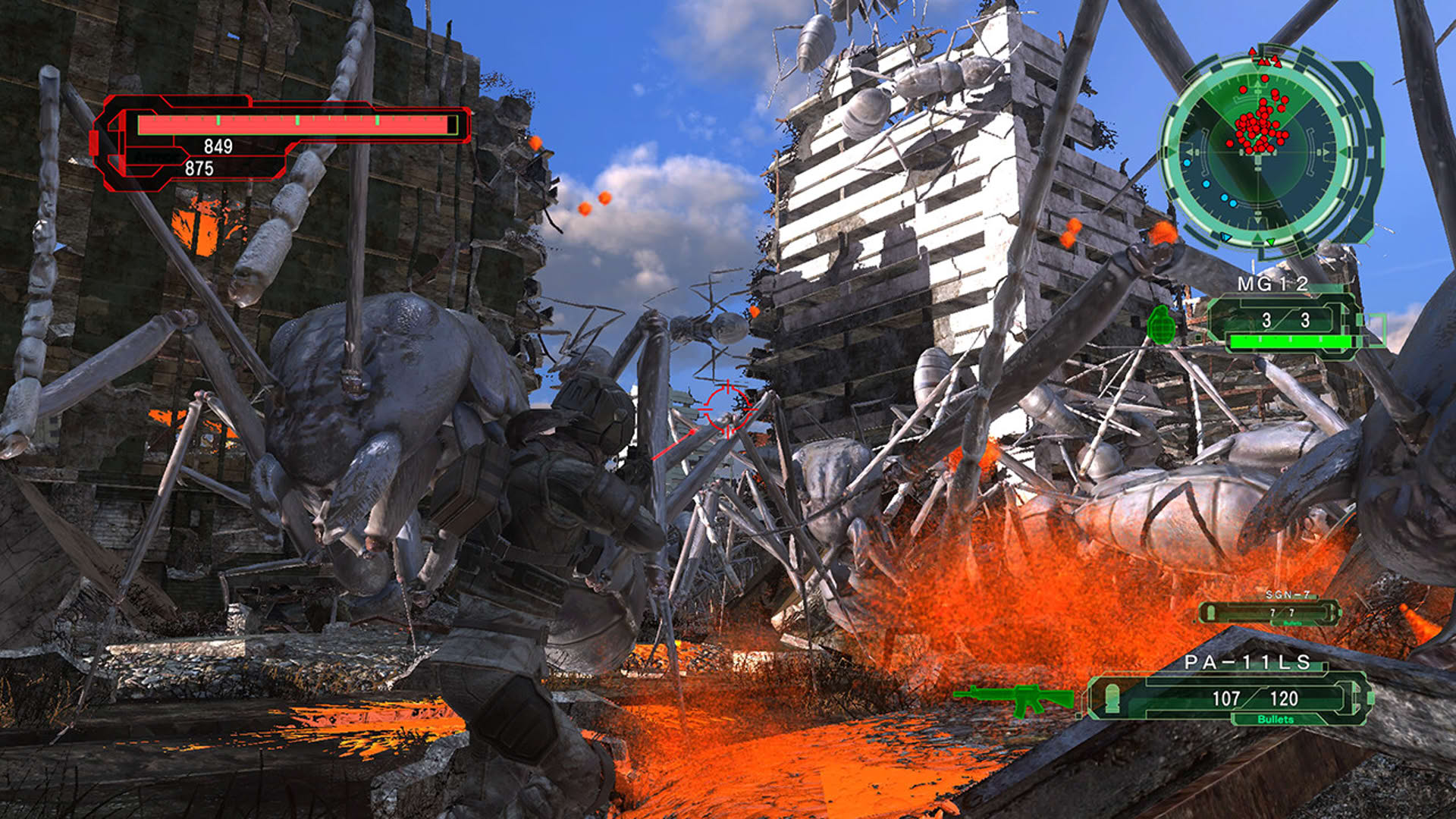 Screenshot for Earth Defense Force 6