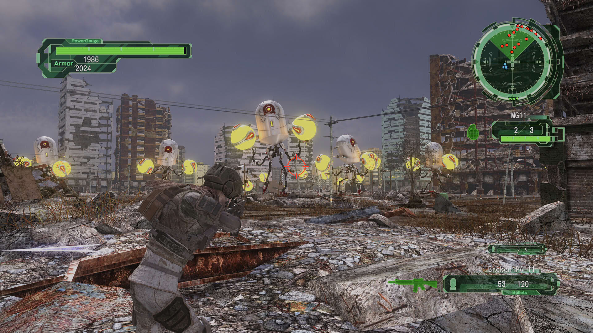 Screenshot for Earth Defense Force 6