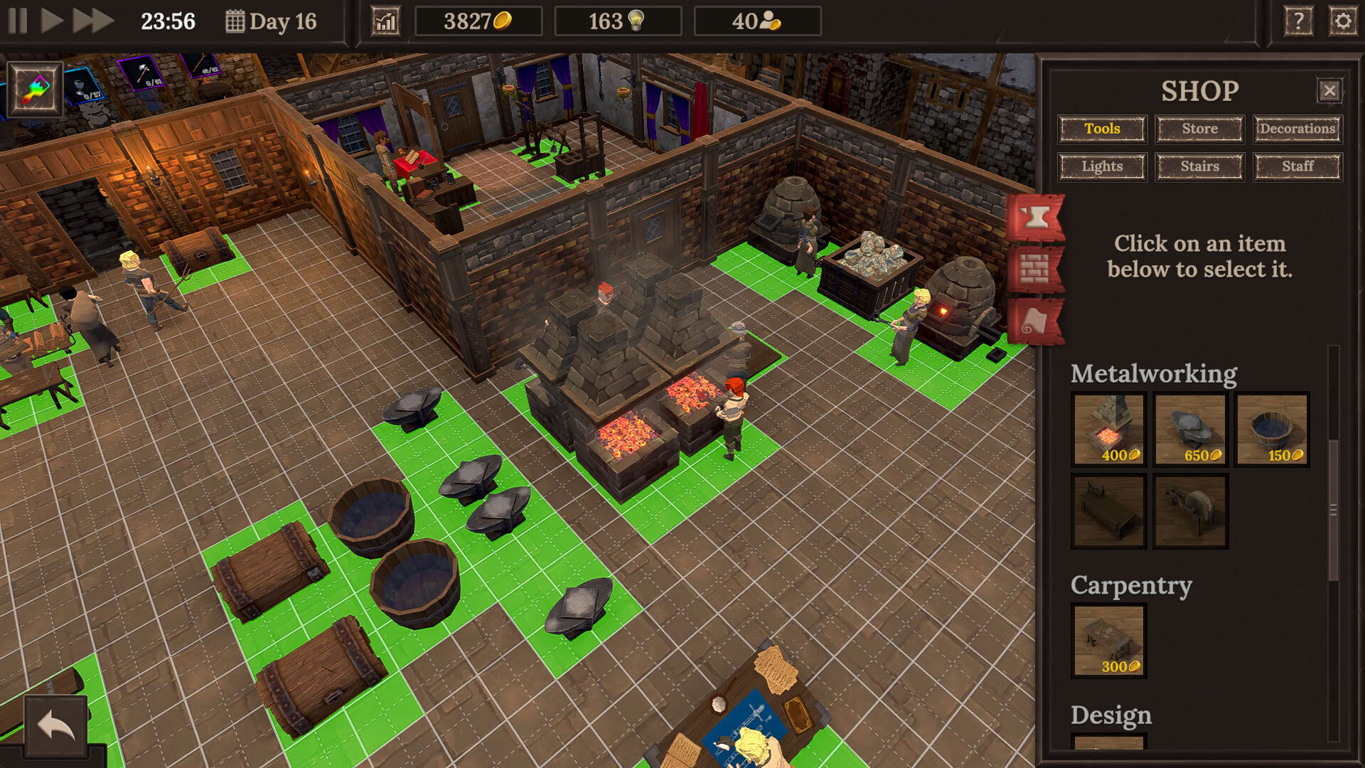 Screenshot for Blacksmith Master